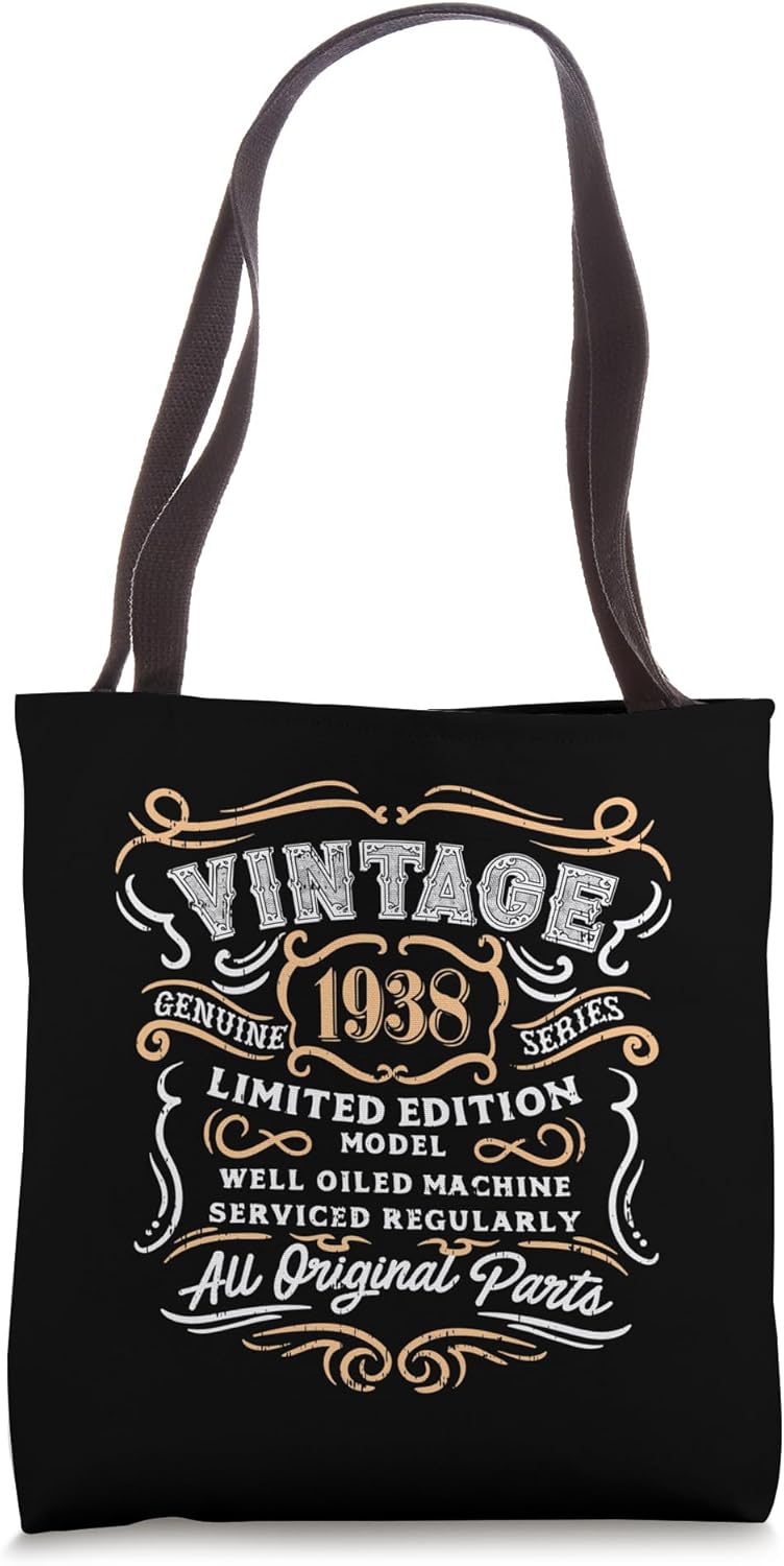Vintage 81st Birthday Gifts 1938 Retro Men Women - Adult & Kids T-Shirts, Sweatshirts & Hoodies apparel design preview 1