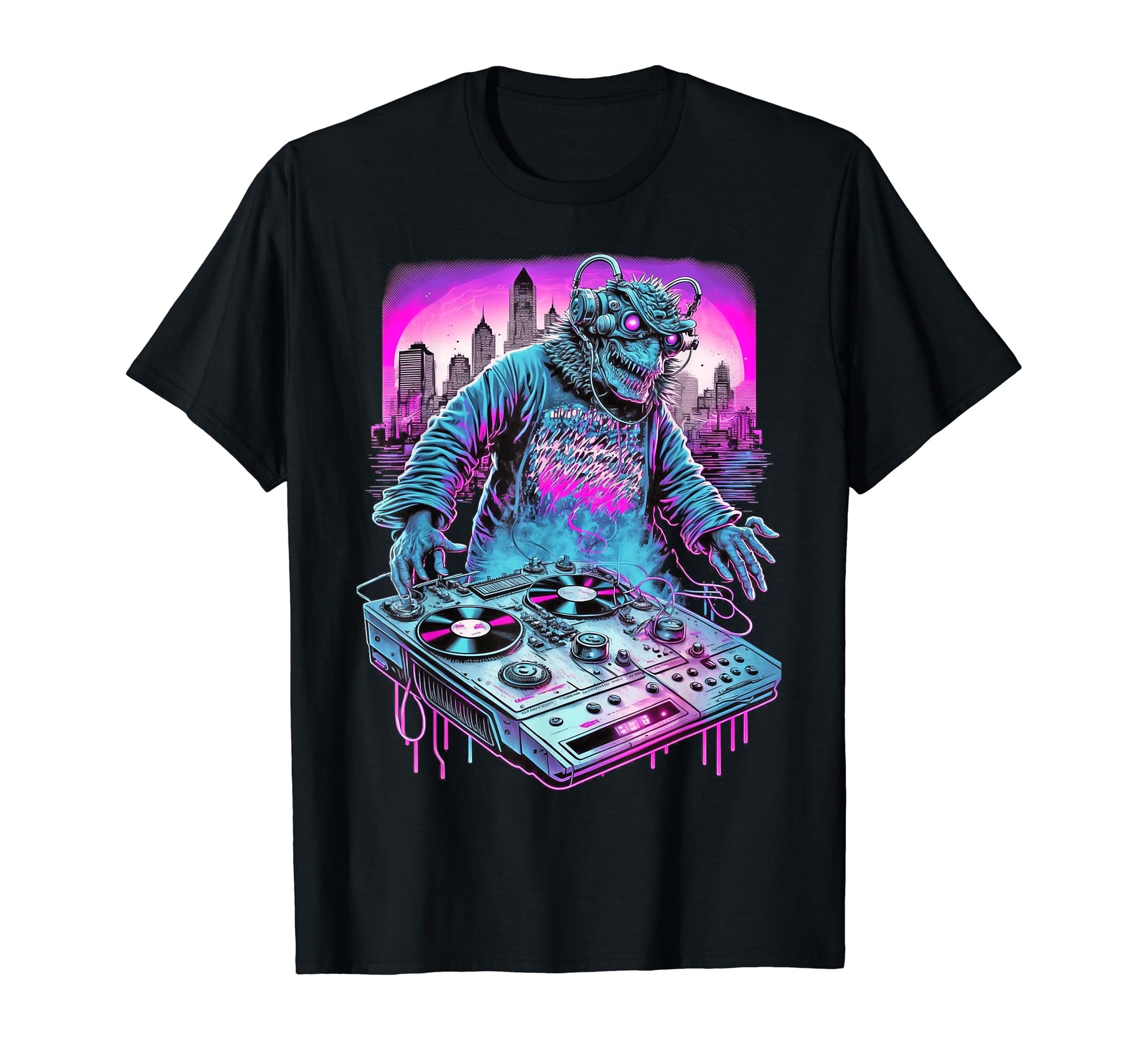 Vaporwave Aesthetic Synthwave T-Shirt - Minimalist Print for Adults - T-Shirt, Sweatshirt, Hoodie