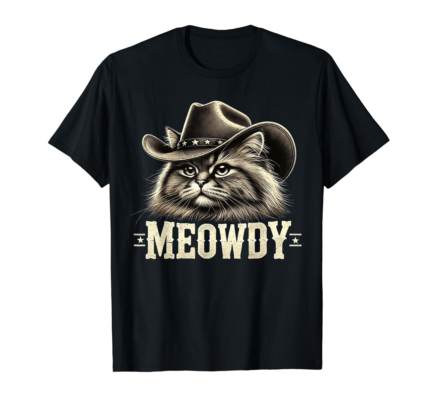 Meowdy Cat Funny Texas Cat Country T-Shirt - Unique Graphic Men Women - T-Shirt, Sweatshirt, Hoodie