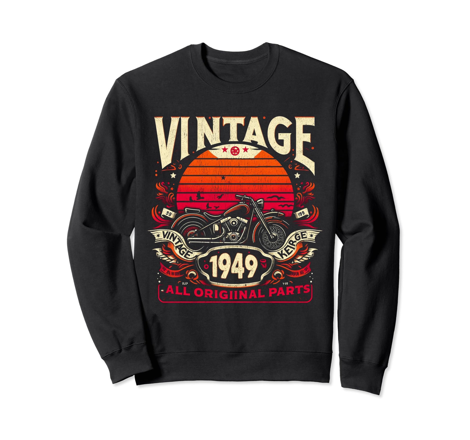 1949 Born 1949 75Th Birthday Sweatshirt - Fun Novelty Design Unisex - T-Shirt, Sweatshirt, Hoodie
