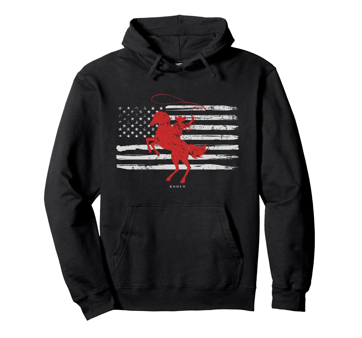 Cowboy Rodeo America Hoodie - Streetwear Style for Adults - T-Shirt, Sweatshirt, Hoodie