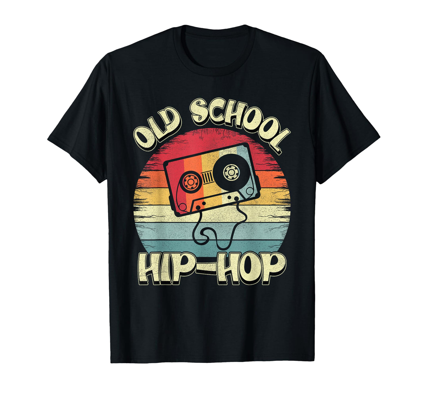 Old School Hip Hop 80S 90S Music Cassette T-Shirt - Trendy Graphic Unisex - T-Shirt, Sweatshirt, Hoodie