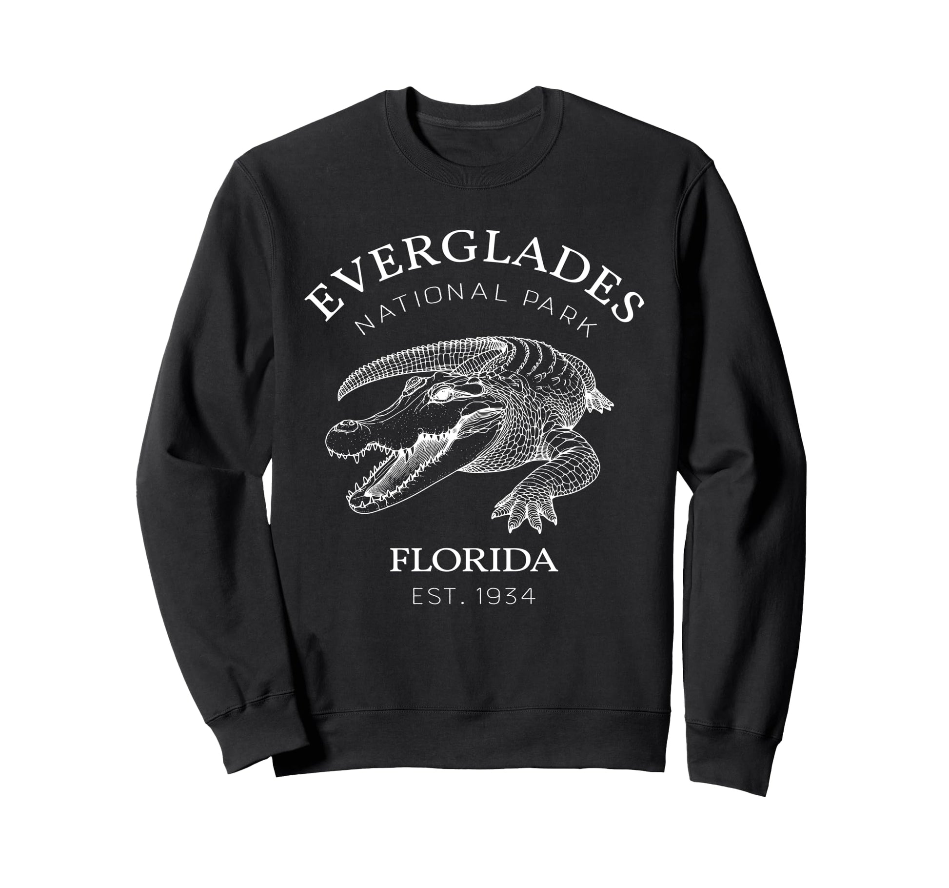 Everglades National Park Alligators Sweatshirt - Custom Art Print Unisex - T-Shirt, Sweatshirt, Hoodie