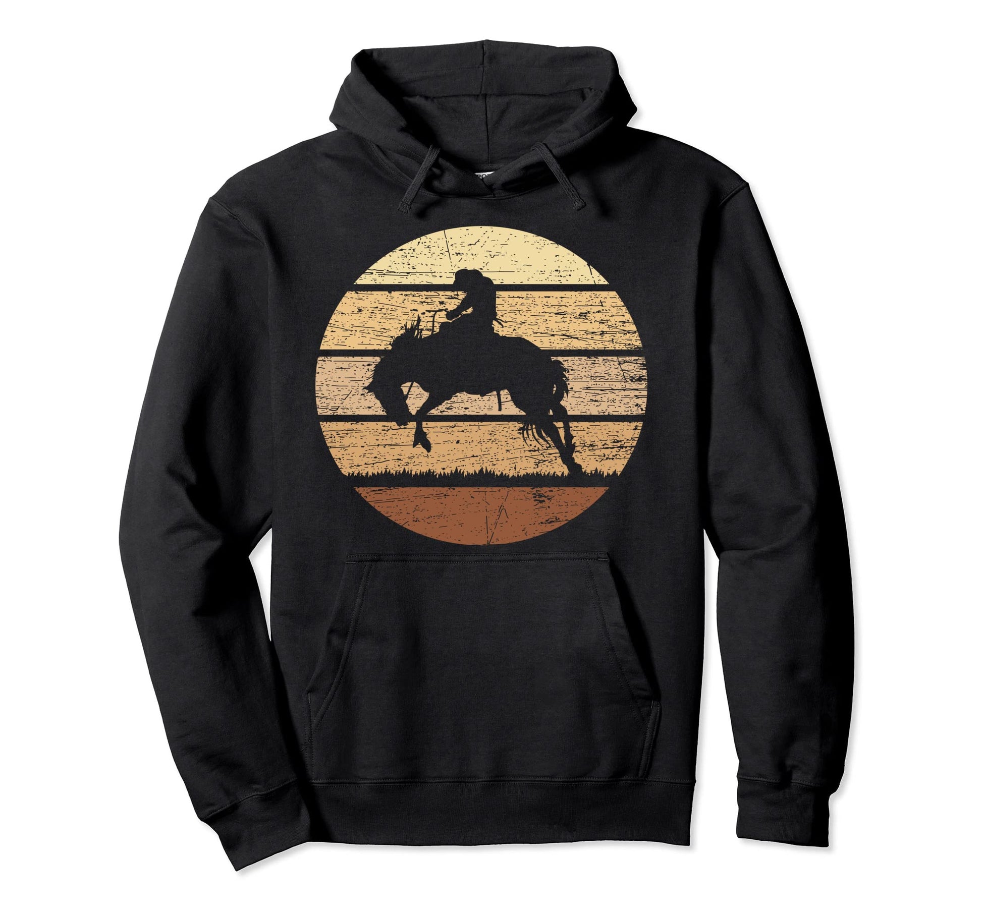 Horse Riding Rodeo Cowboy Cowgirl Gift Hoodie - Novelty Apparel for Adults - T-Shirt, Sweatshirt, Hoodie