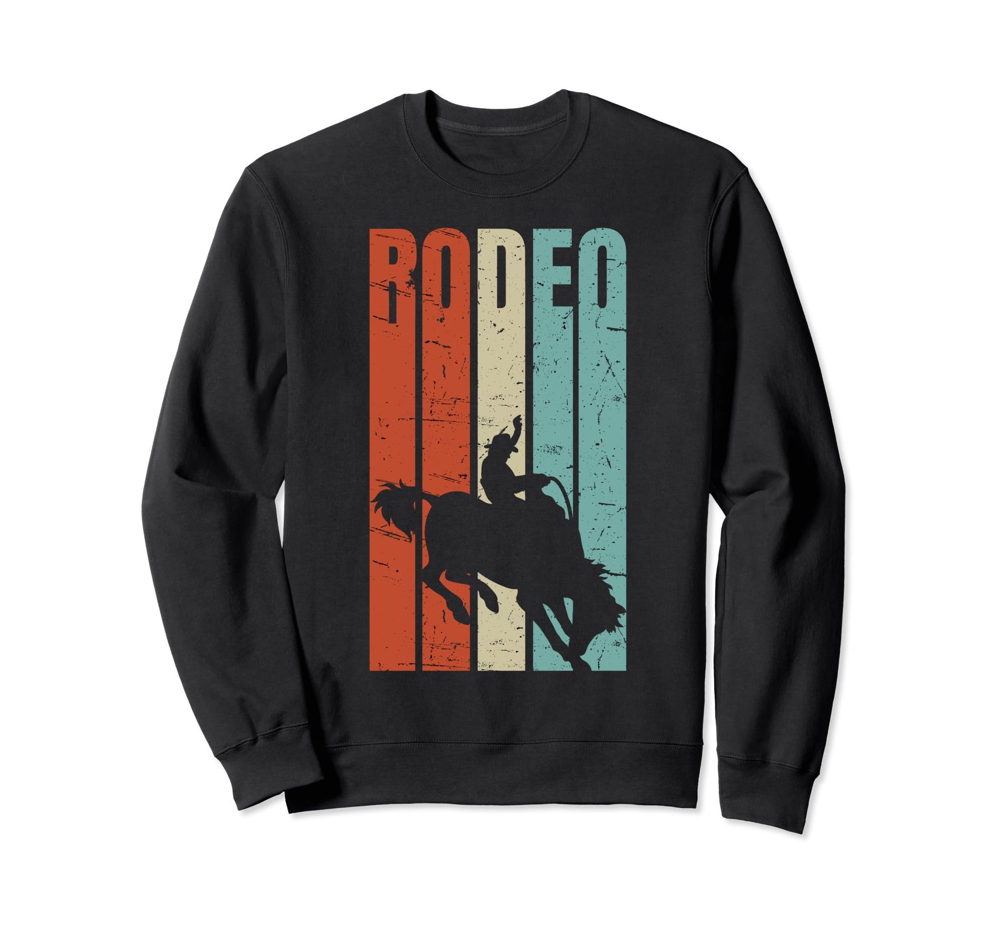 Cowboy Rodeo Sweatshirt - Minimalist Print Men Women - T-Shirt, Sweatshirt, Hoodie
