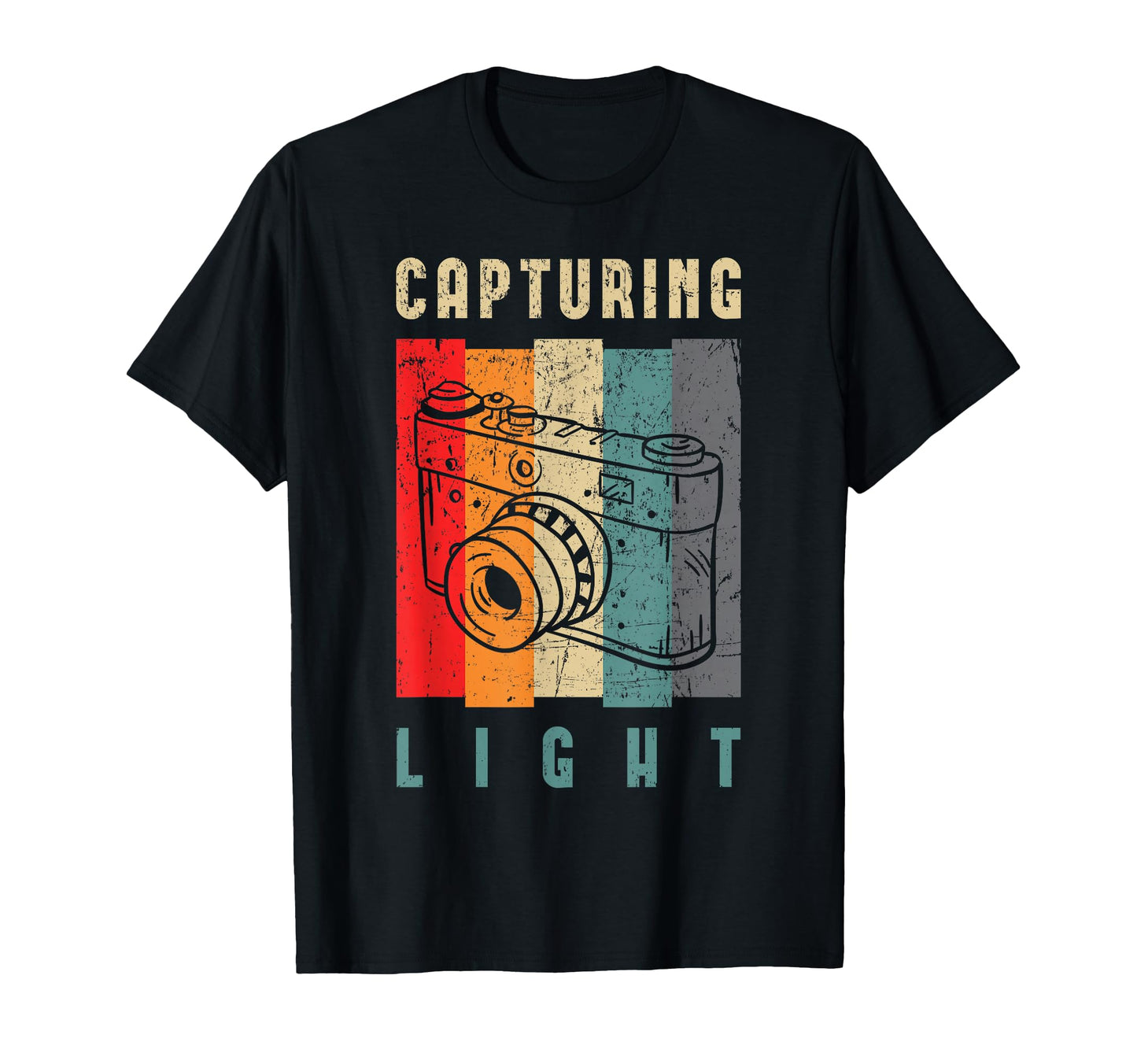 Camera Photography Capturing Light T-Shirt - Trendy Graphic Unisex - T-Shirt, Sweatshirt, Hoodie