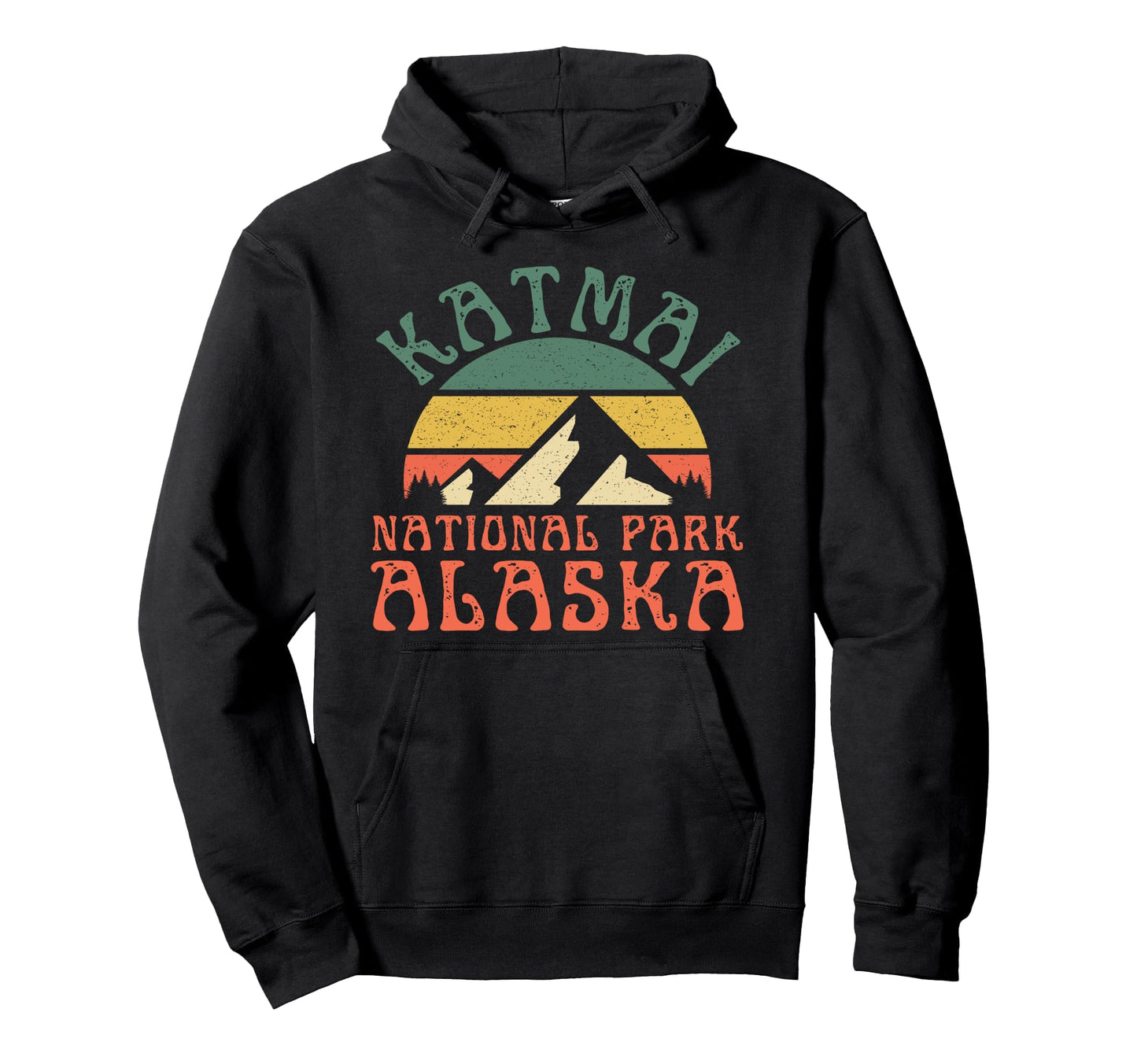 Katmai National Park Alaska Usa Hoodie - Streetwear Style for Adults - T-Shirt, Sweatshirt, Hoodie