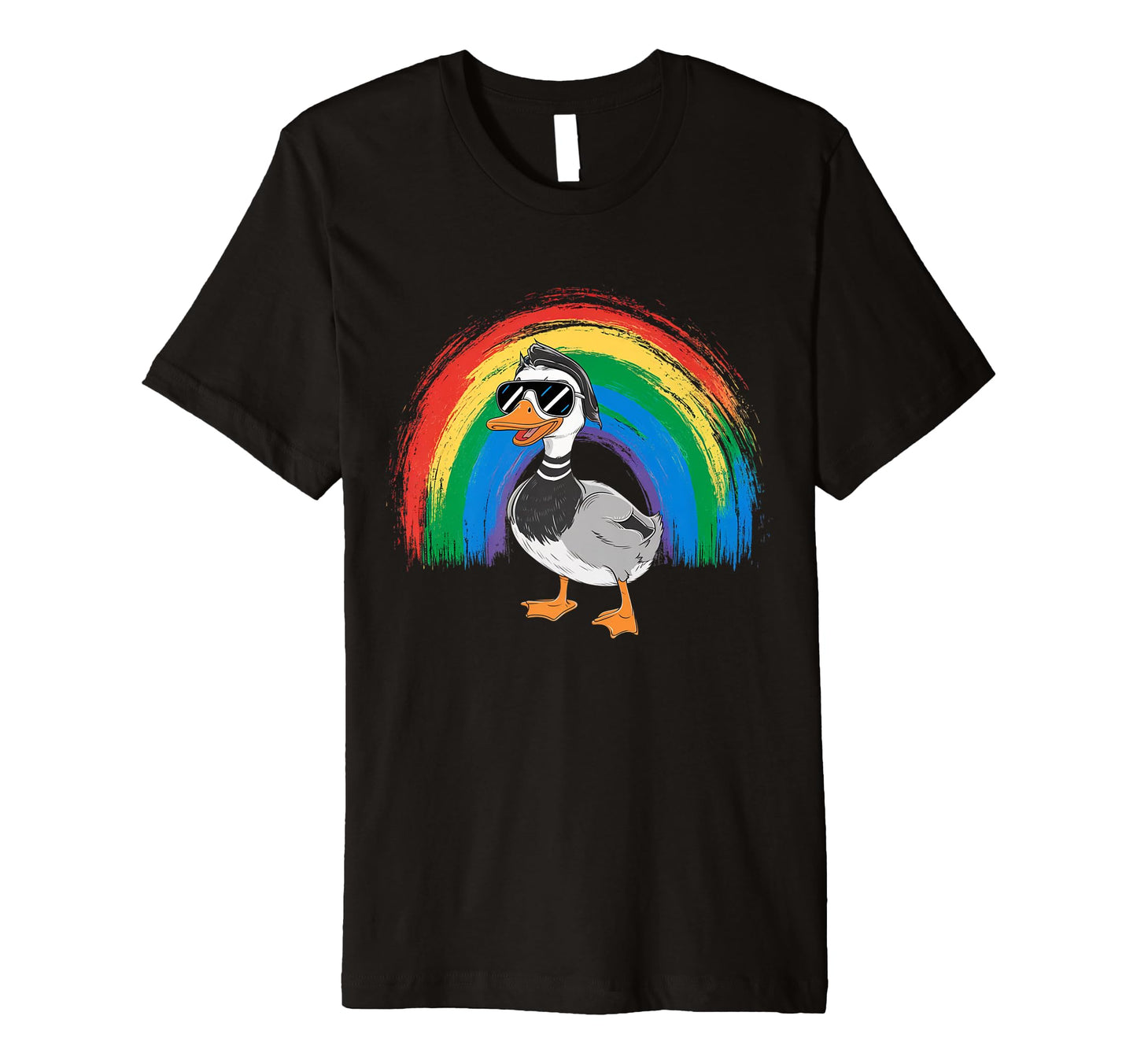Rainbow Duck Sunglasses 2024 T-Shirt - Trendy Graphic for Adults - T-Shirt, Sweatshirt, Hoodie
