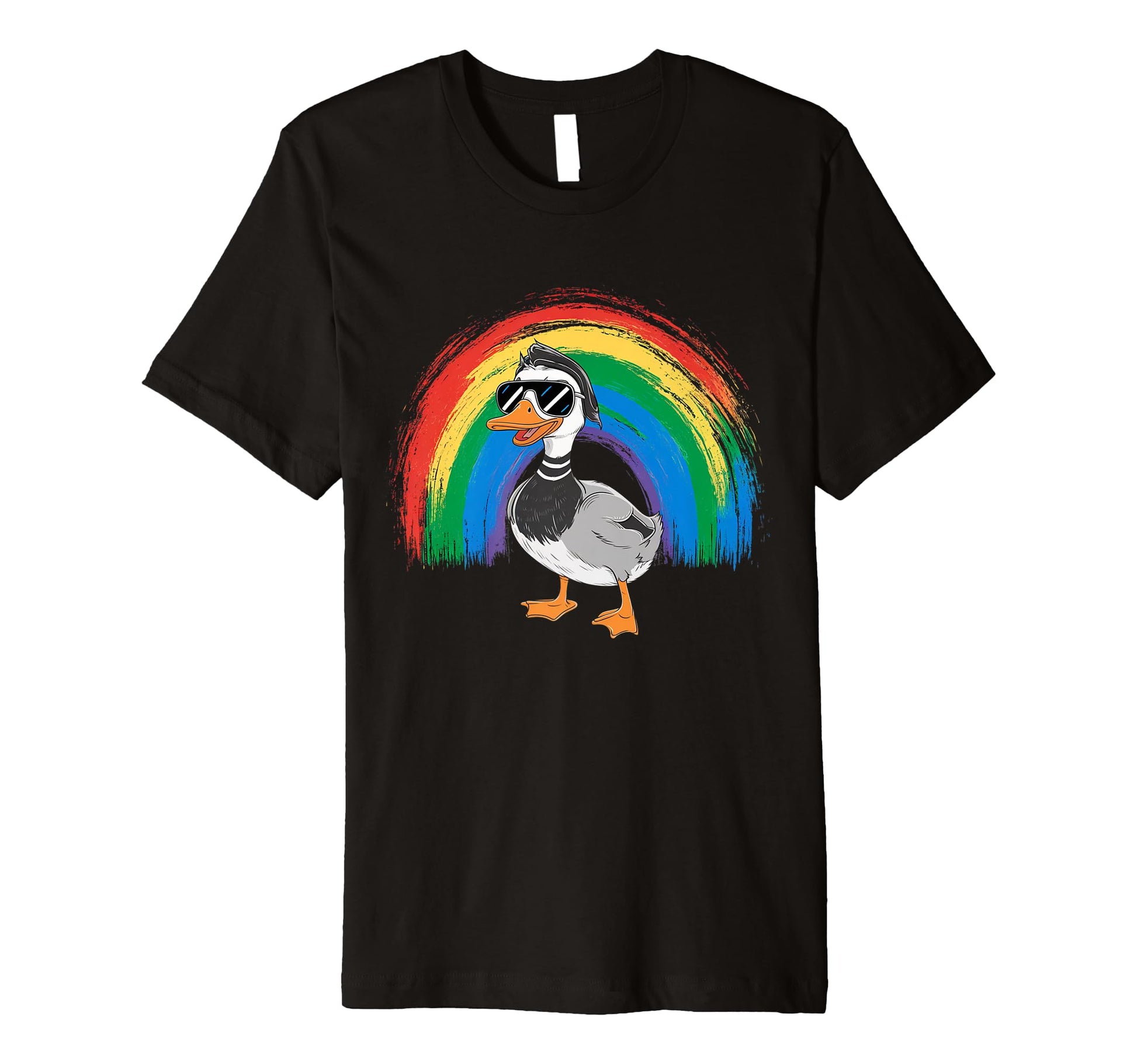 Rainbow Duck Sunglasses 2024 T-Shirt - Trendy Graphic for Adults - T-Shirt, Sweatshirt, Hoodie