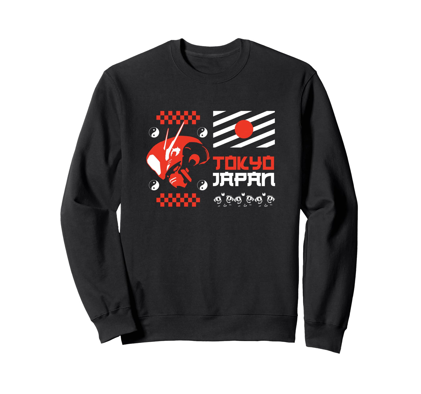 Tokyo Japan Aesthetic Edgy Streetwear Sweatshirt - Aesthetic Graphic Unisex - T-Shirt, Sweatshirt, Hoodie