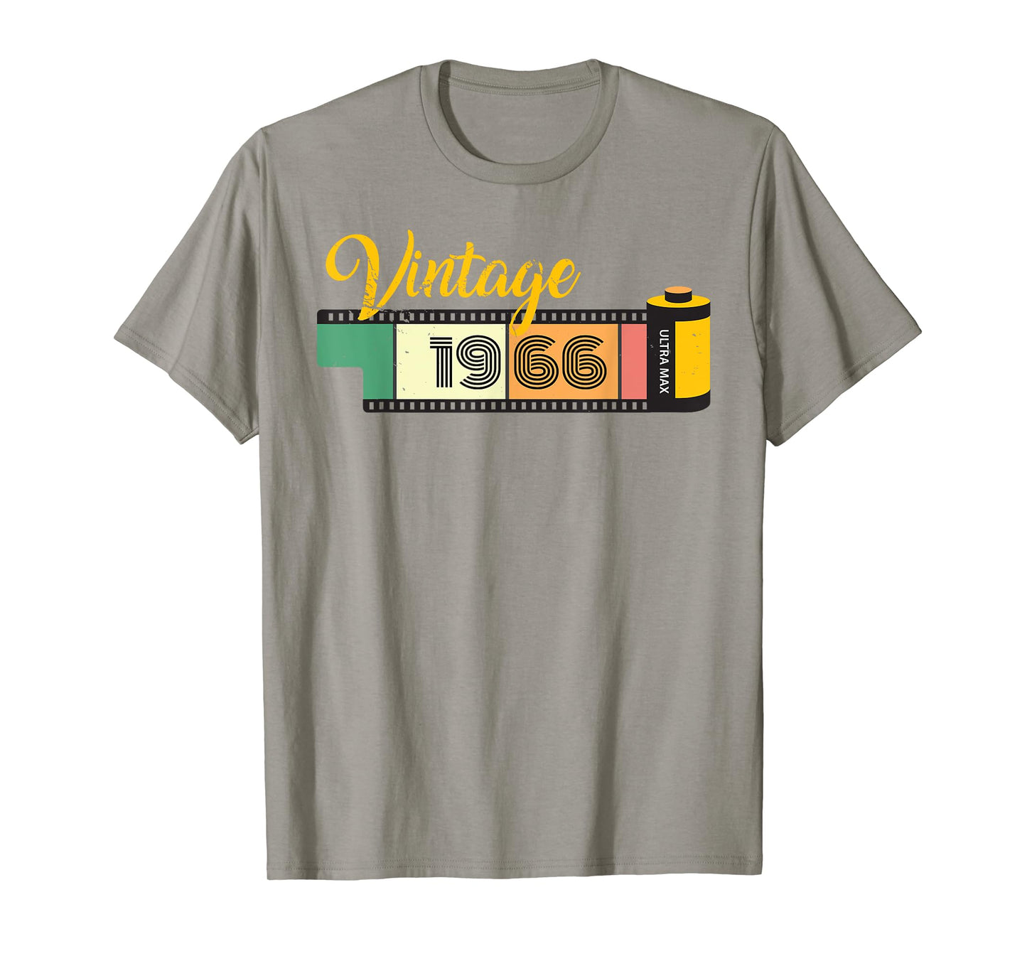 1966 Old Film Camera Lovers 57Th 58Th T-Shirt - Trendy Graphic Unisex - T-Shirt, Sweatshirt, Hoodie