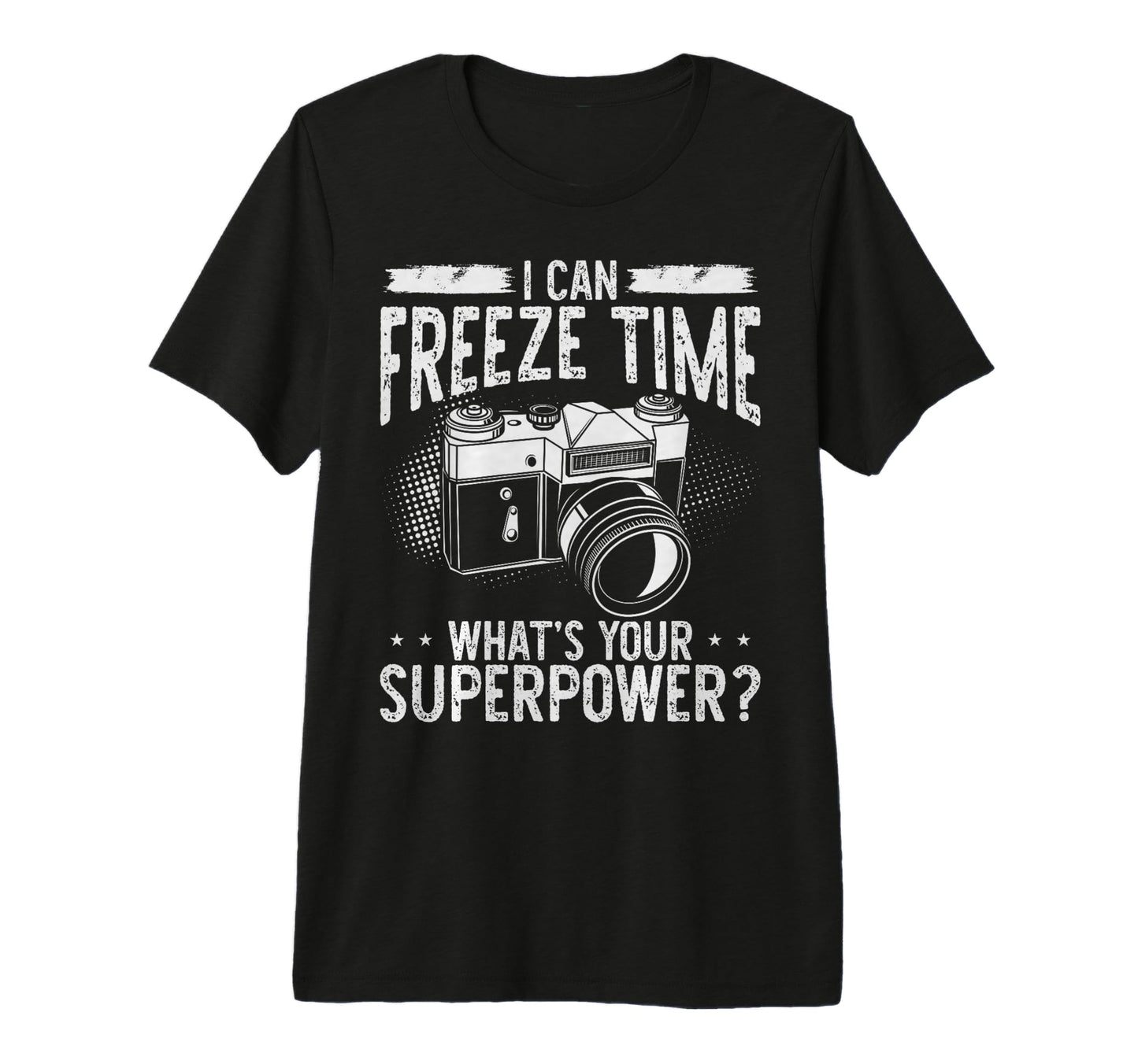 Photo Camera Photographer Flash T-Shirt - Fun Novelty Design Men Women - T-Shirt, Sweatshirt, Hoodie