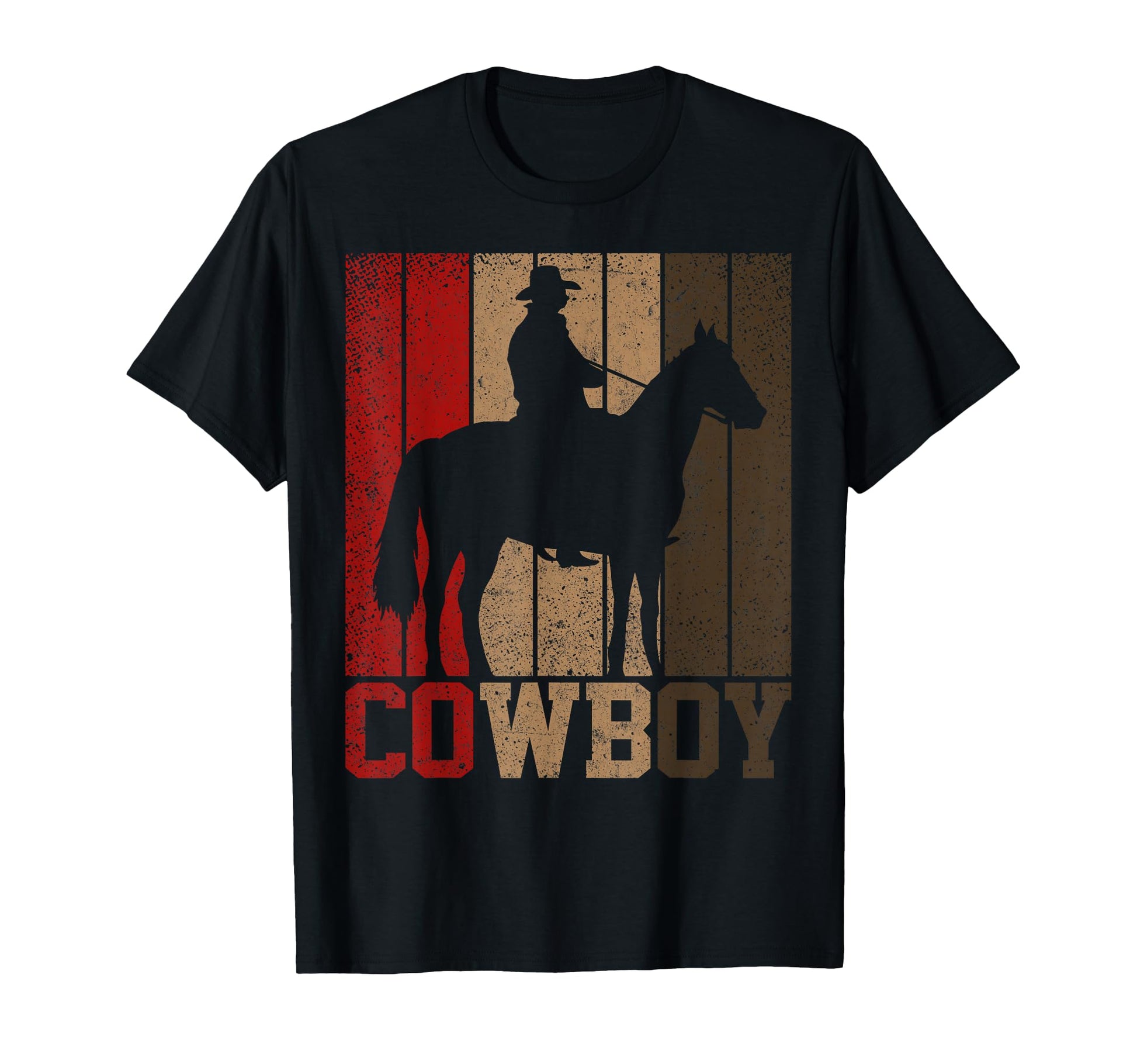 Cowboy Horse Rider Western Sunset T-Shirt - Aesthetic Graphic for Adults - T-Shirt, Sweatshirt, Hoodie