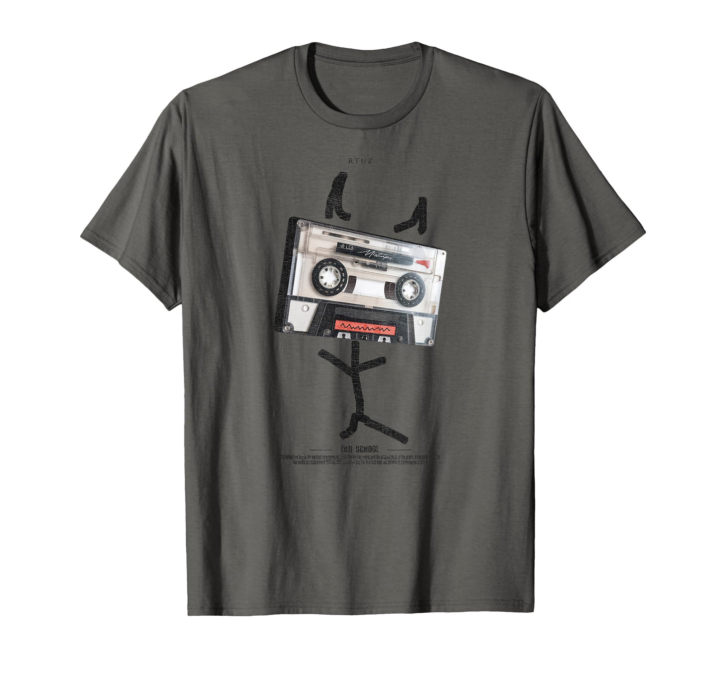 Y2K Streetwear Old School Music Tape T-Shirt - Unique Graphic Unisex - T-Shirt, Sweatshirt, Hoodie