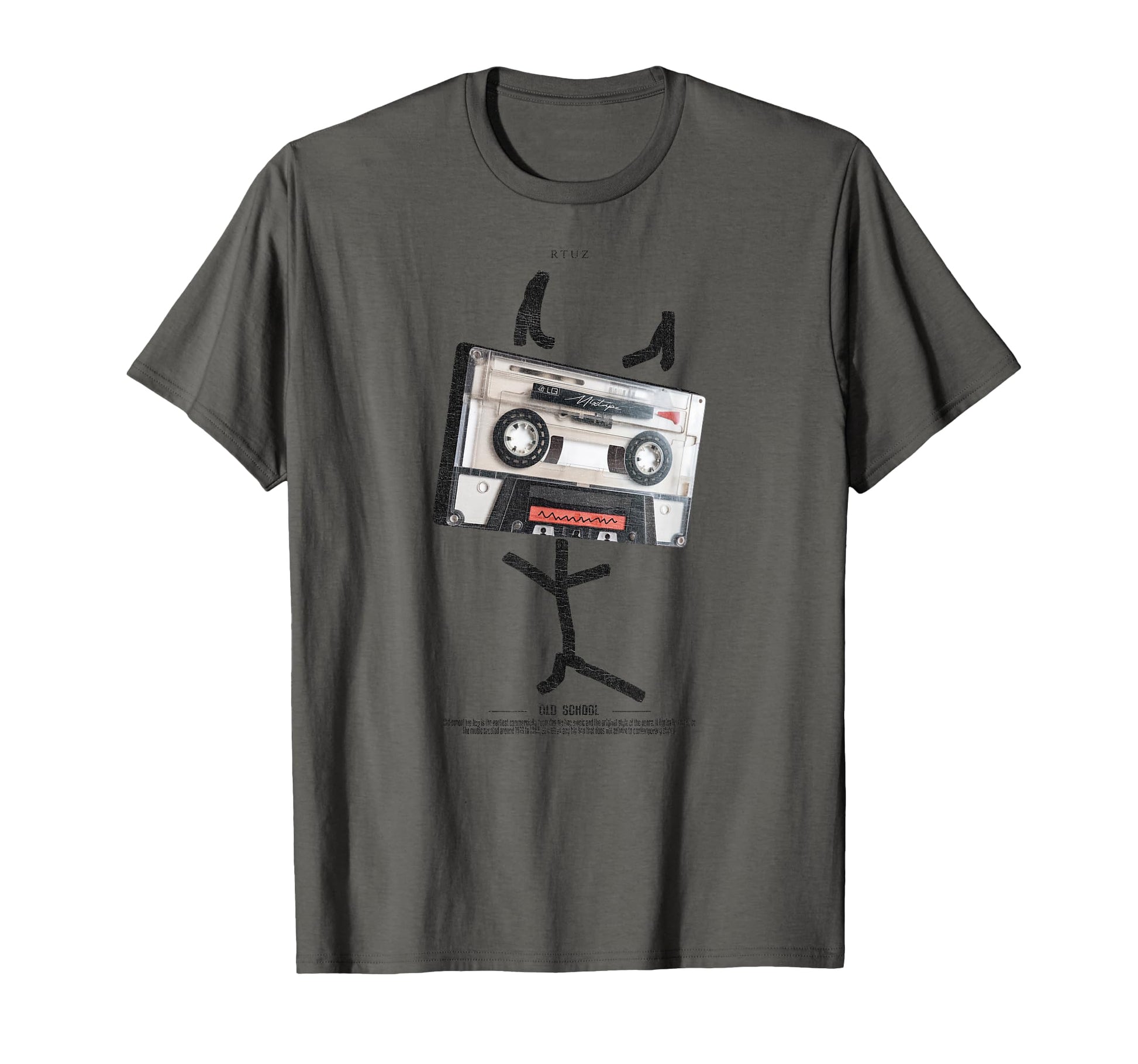 Y2K Streetwear Old School Music Tape T-Shirt - Unique Graphic Unisex - T-Shirt, Sweatshirt, Hoodie
