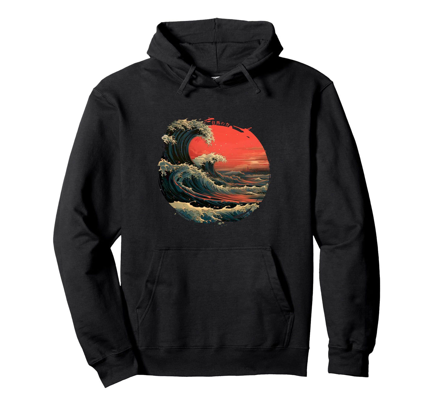 Japanese Vaporwave Wave 90S Hoodie - Custom Art Print for Adults - T-Shirt, Sweatshirt, Hoodie