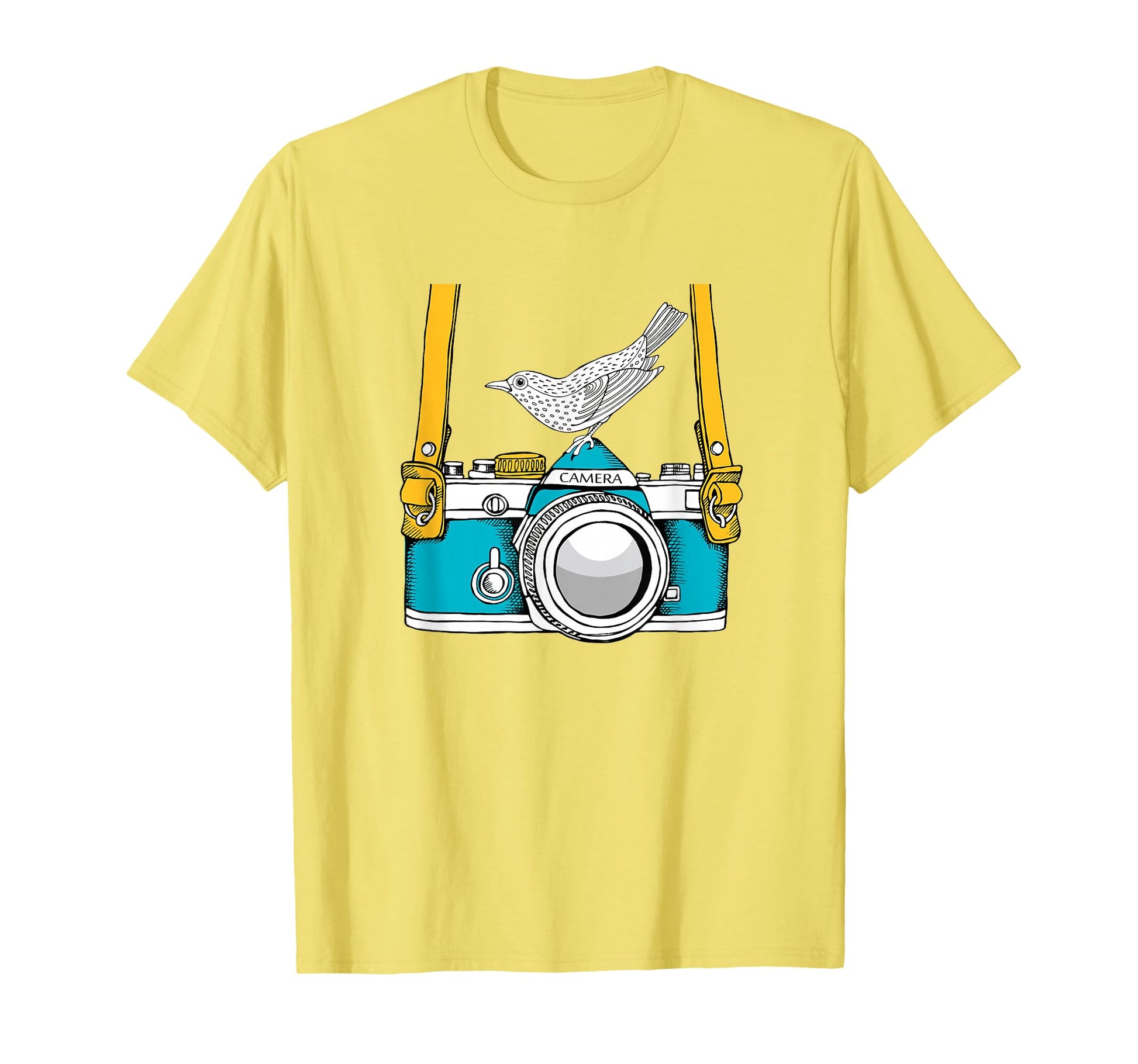 Bird Camera Bird Photographer T-Shirt - Minimalist Print Unisex - T-Shirt, Sweatshirt, Hoodie