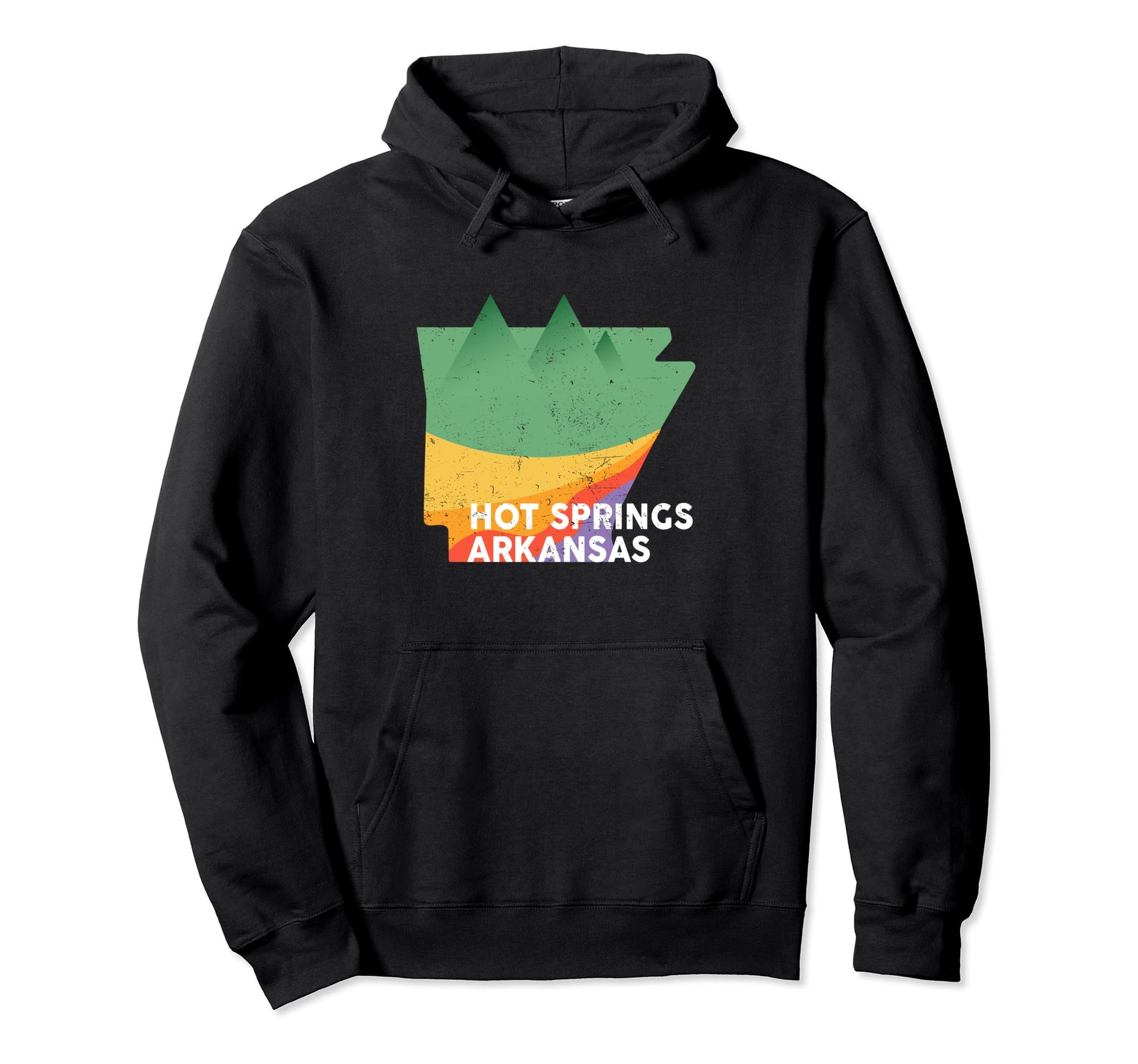 Hot Springs National Park Arkansas Hoodie - Aesthetic Graphic Men Women - T-Shirt, Sweatshirt, Hoodie