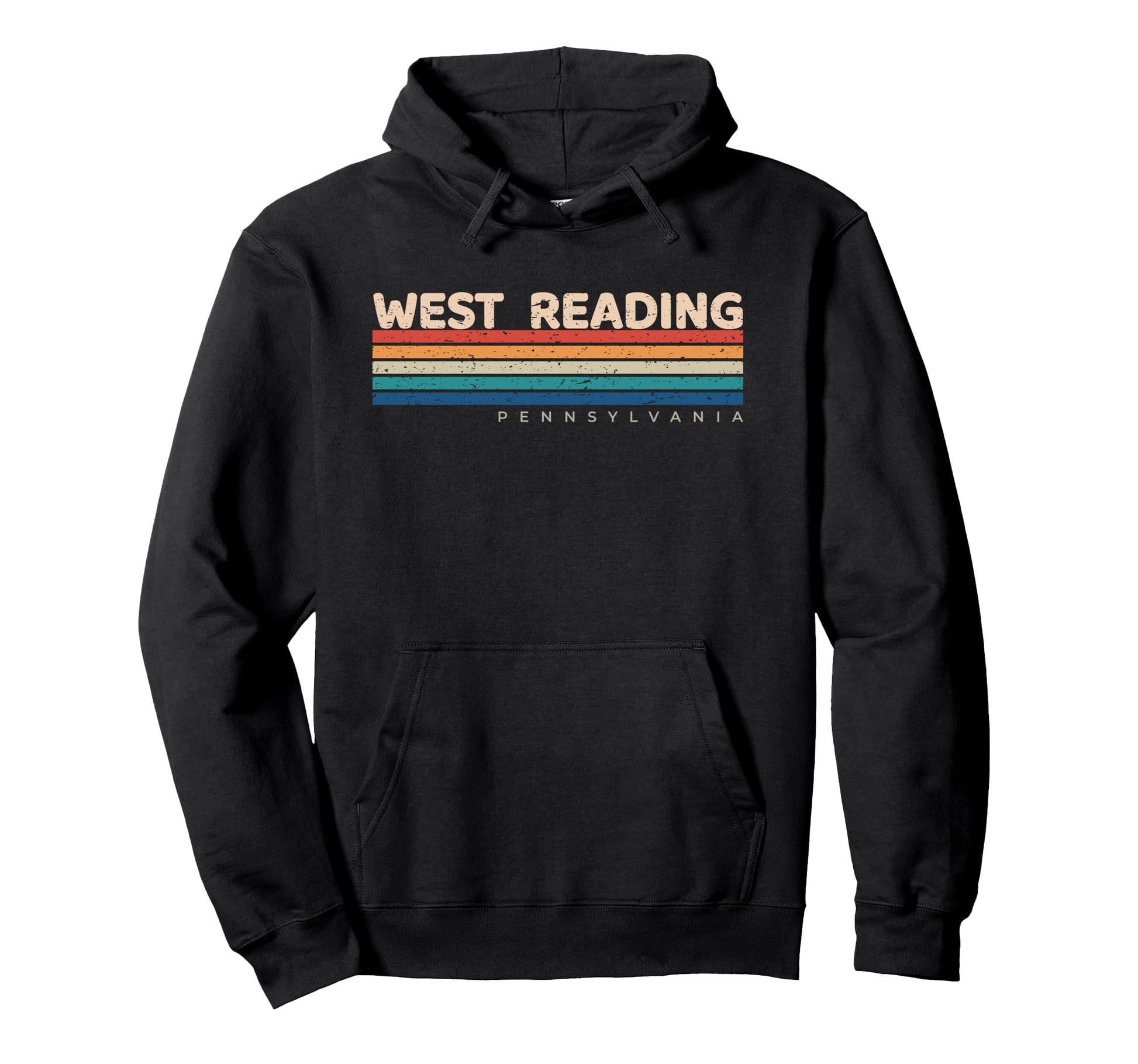 West Reading Pa Pennsylvania Hoodie - Minimalist Print Men Women - T-Shirt, Sweatshirt, Hoodie