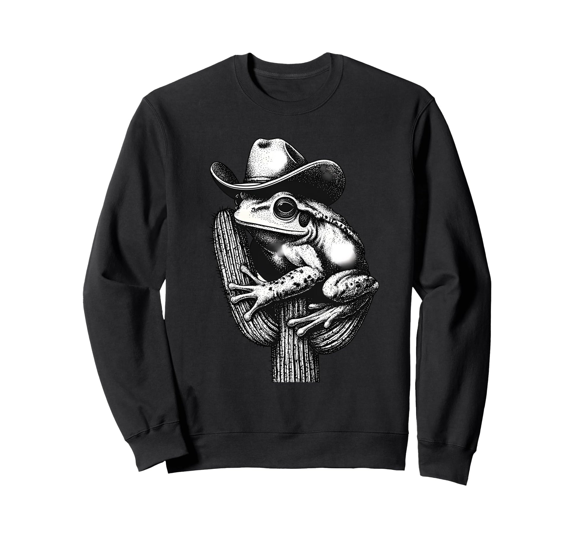 Frog Cowboy Rodeo Cowgirl Toad Sweatshirt - Streetwear Style Men Women - T-Shirt, Sweatshirt, Hoodie