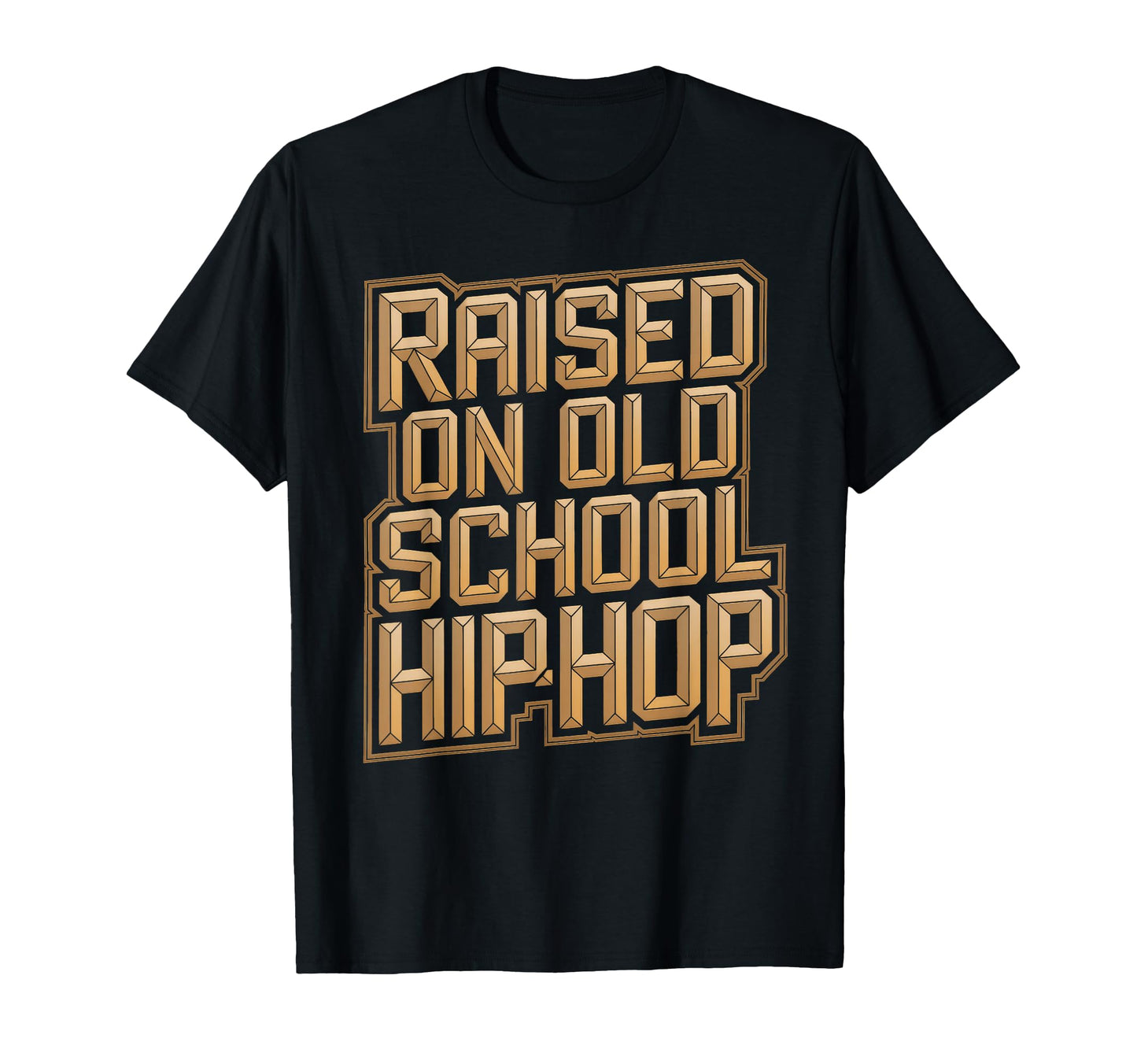 Raised Old School Hip Hop Cassette T-Shirt - Custom Art Print Men Women - T-Shirt, Sweatshirt, Hoodie