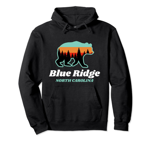 Blue Ridge Mountains Forest National Hoodie - Unique Graphic for Adults - T-Shirt, Sweatshirt, Hoodie