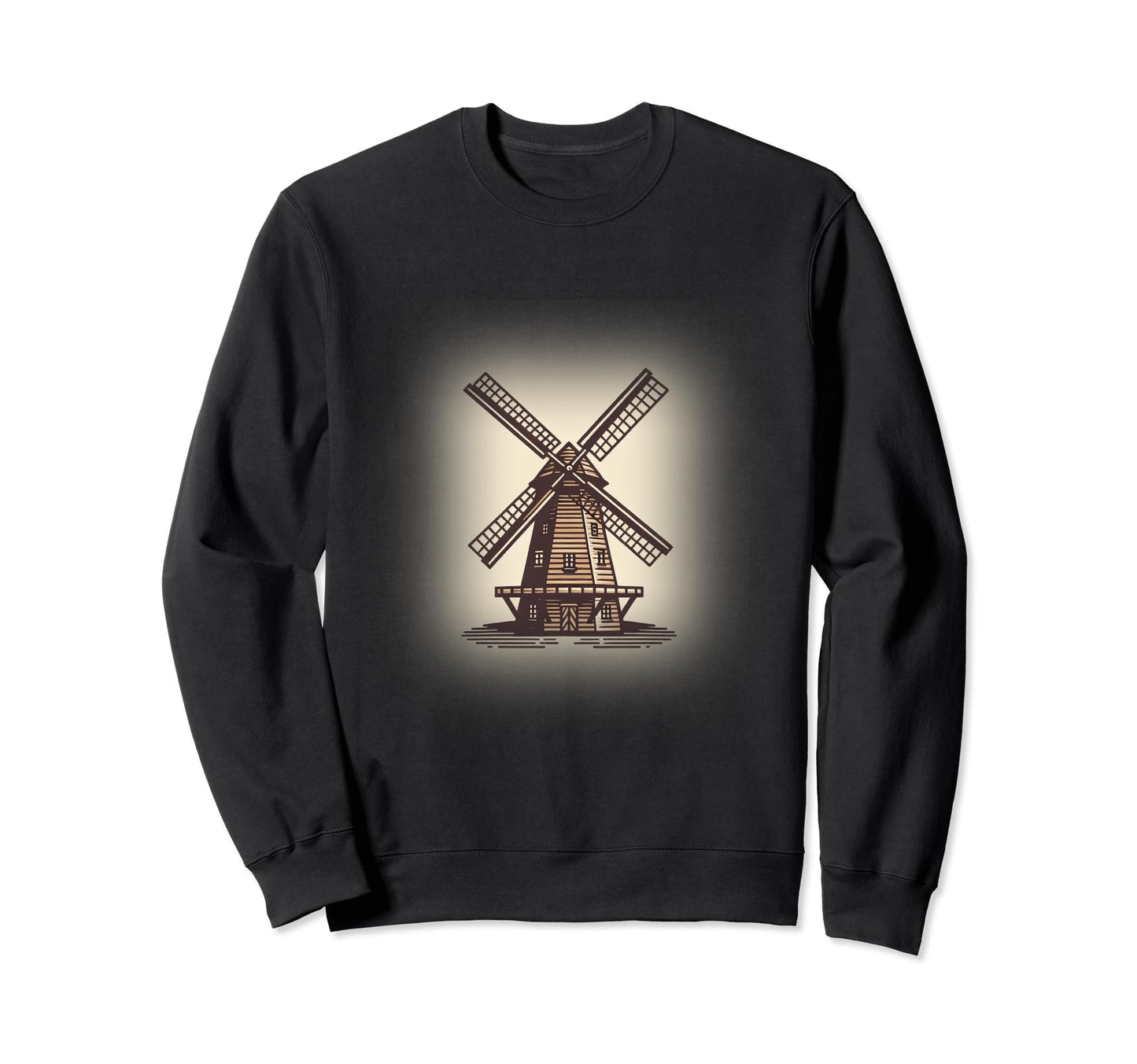 Western 1800S Windmill Coastal Sweatshirt - Novelty Apparel Men Women - T-Shirt, Sweatshirt, Hoodie