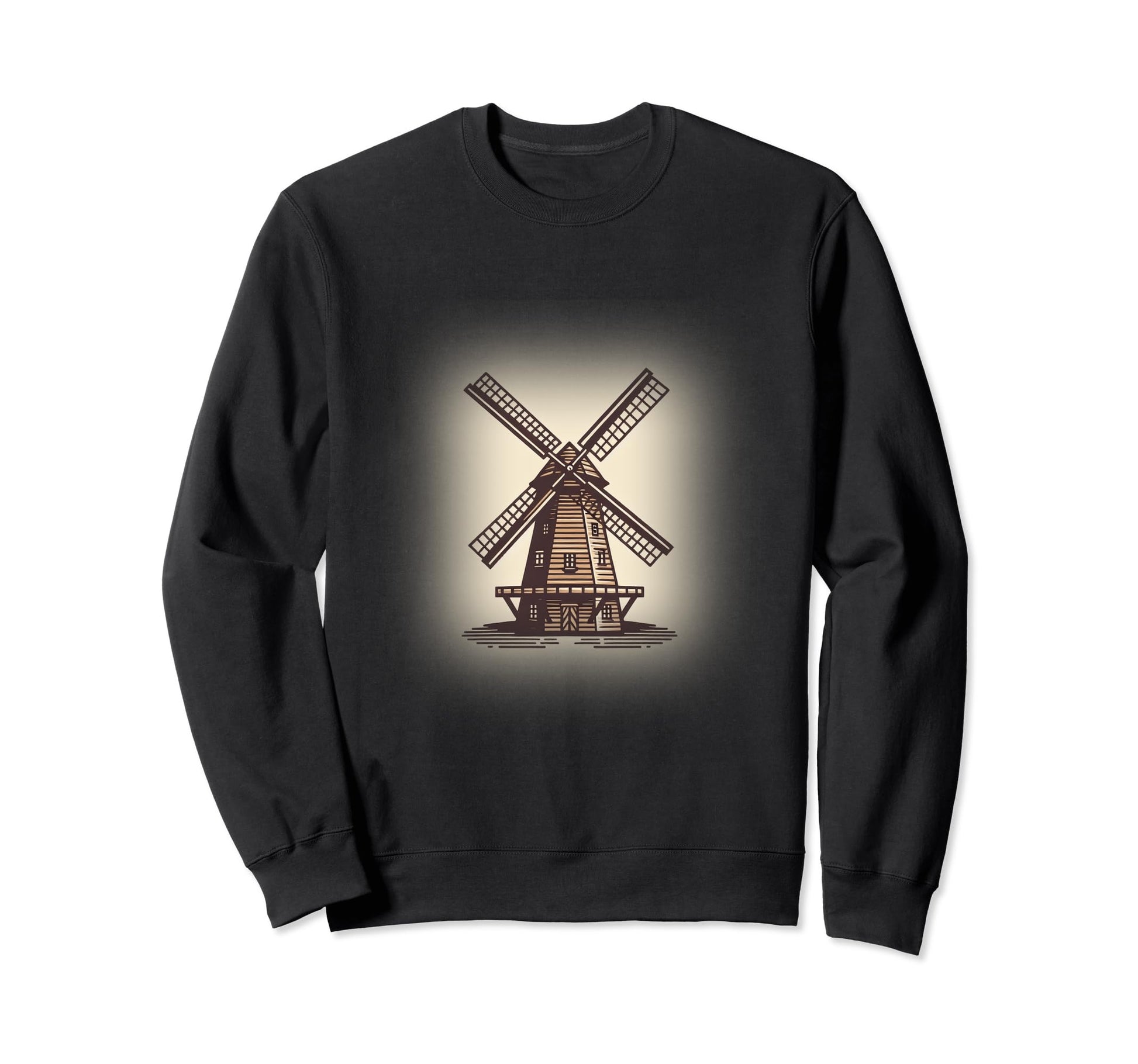 Western 1800S Windmill Coastal Sweatshirt - Novelty Apparel Men Women - T-Shirt, Sweatshirt, Hoodie