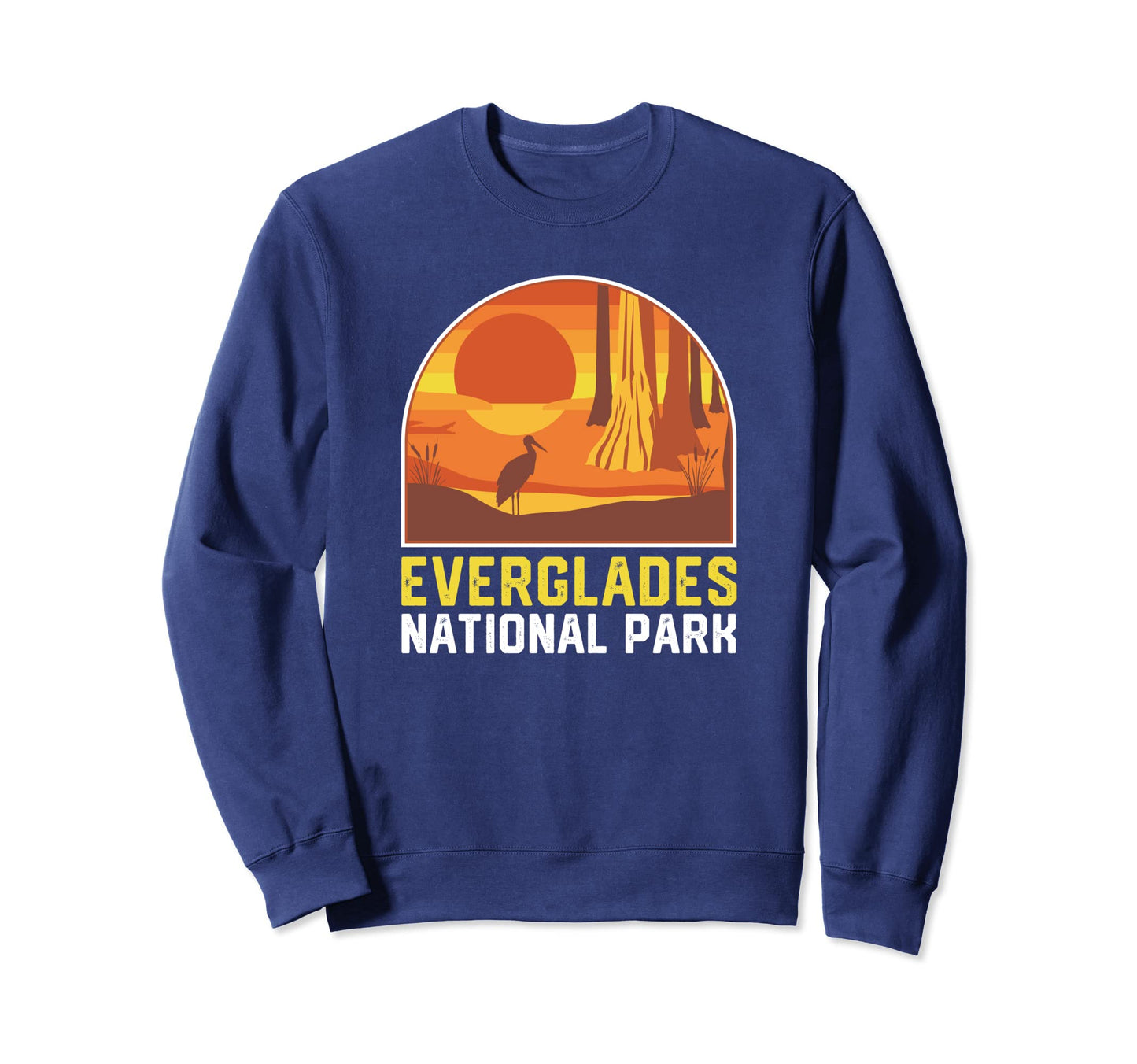 Everglades National Park Sunset Sweatshirt - Graphic Print for Adults - T-Shirt, Sweatshirt, Hoodie