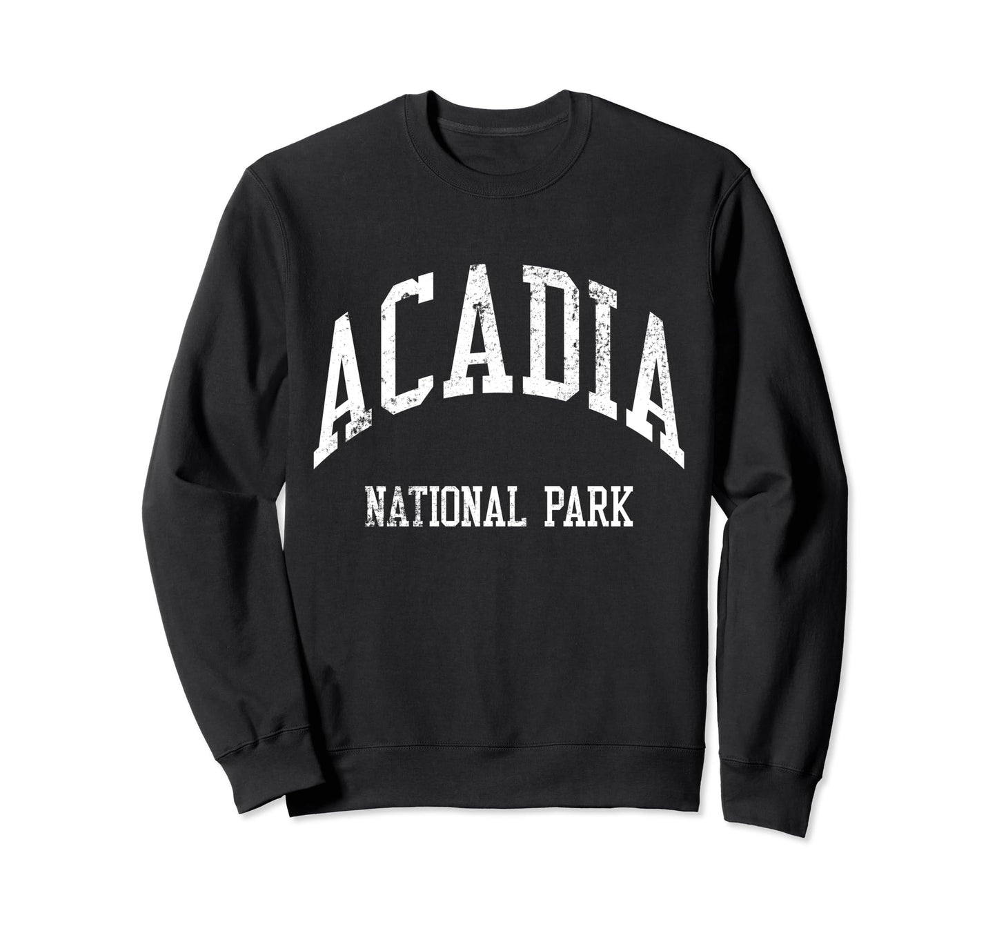 Acadia National Park 70S College Sweatshirt - Streetwear Style Unisex - T-Shirt, Sweatshirt, Hoodie