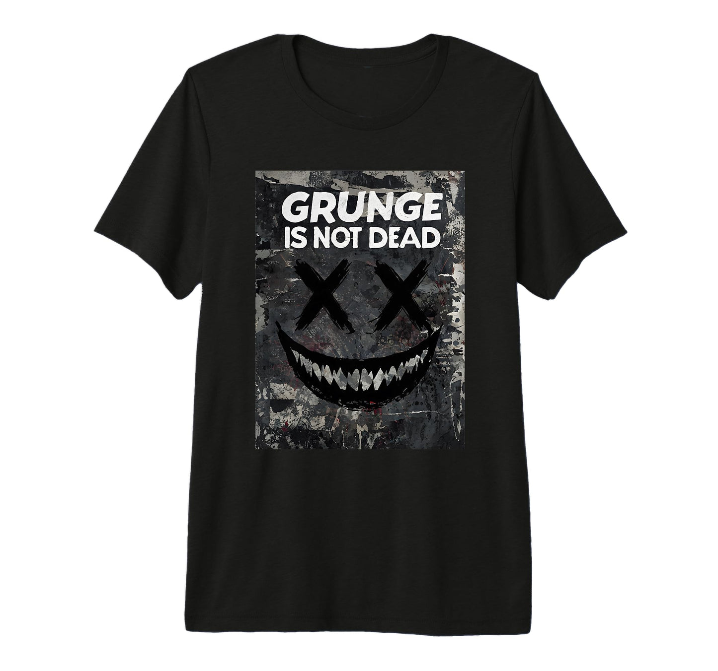 Grunge Is Not Dead Tri Blend T-Shirt - Unique Graphic Unisex - T-Shirt, Sweatshirt, Hoodie