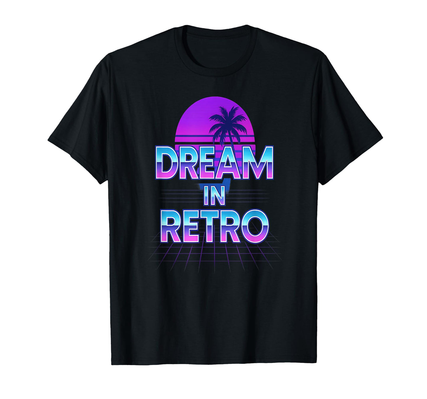 Dream Aesthetic Synthwave Vaporwave T-Shirt - Fun Novelty Design for Adults - T-Shirt, Sweatshirt, Hoodie