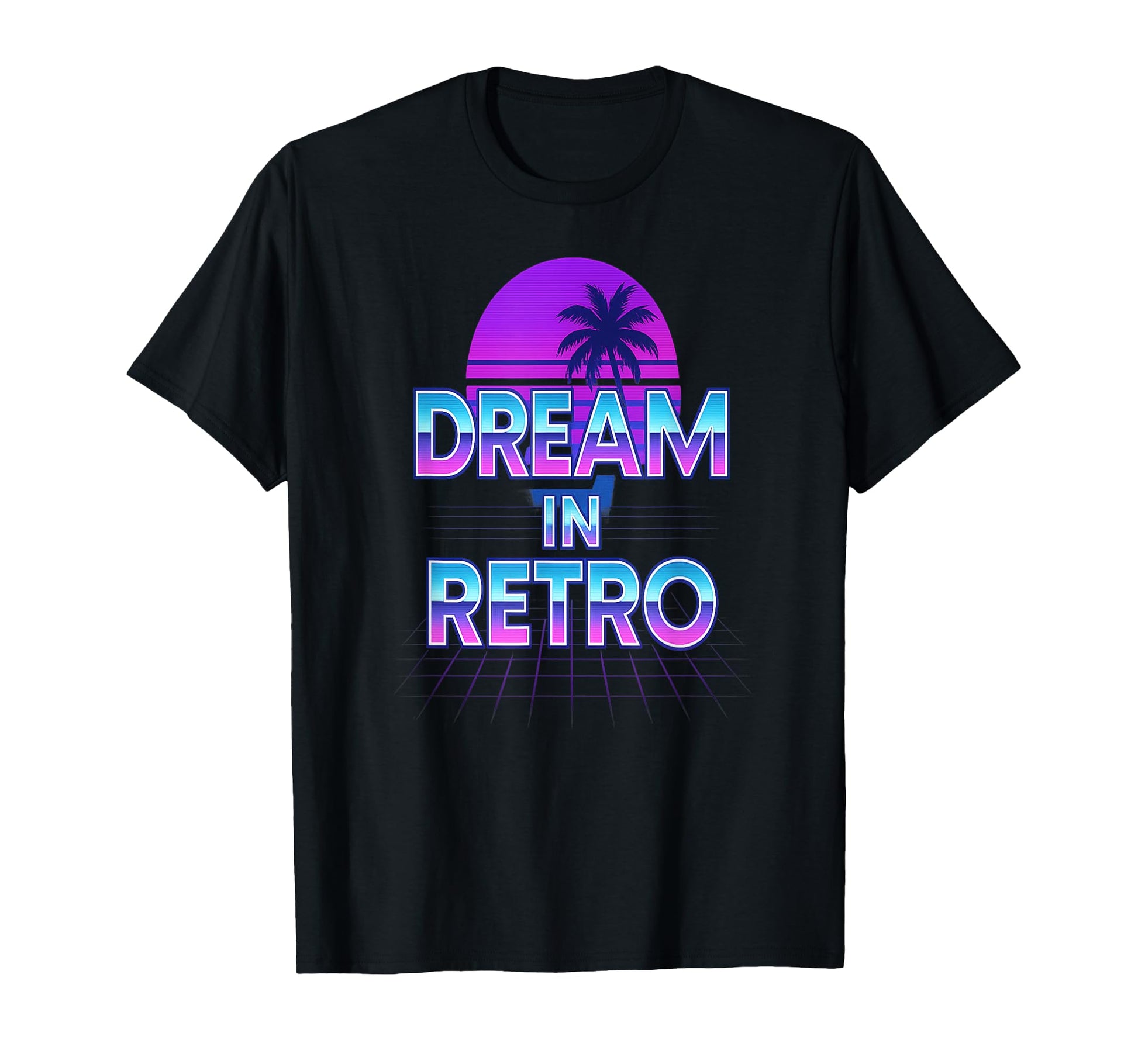 Dream Aesthetic Synthwave Vaporwave T-Shirt - Fun Novelty Design for Adults - T-Shirt, Sweatshirt, Hoodie