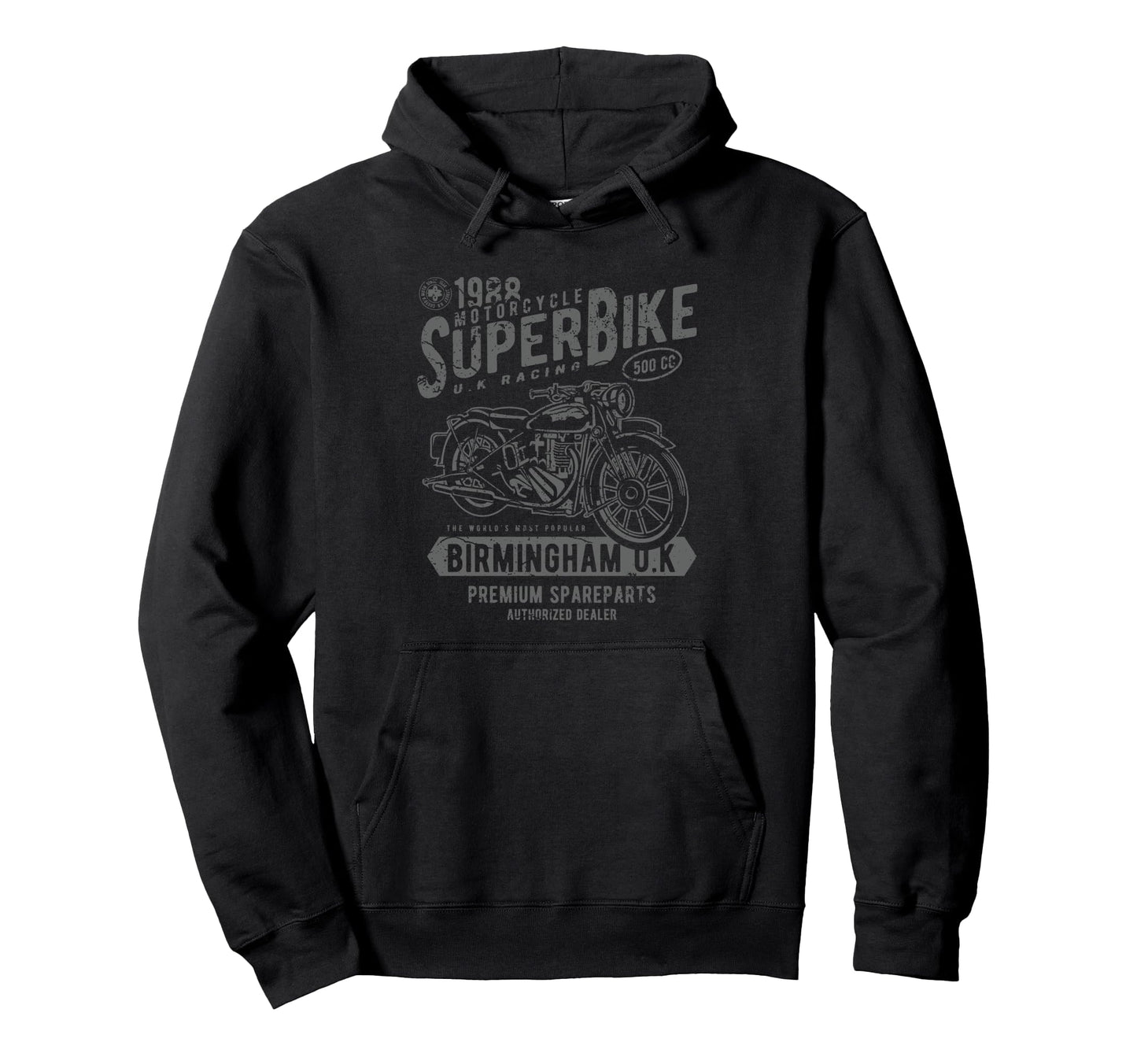 U K Superbike Motorcycle Race Hoodie - Custom Art Print Unisex - T-Shirt, Sweatshirt, Hoodie