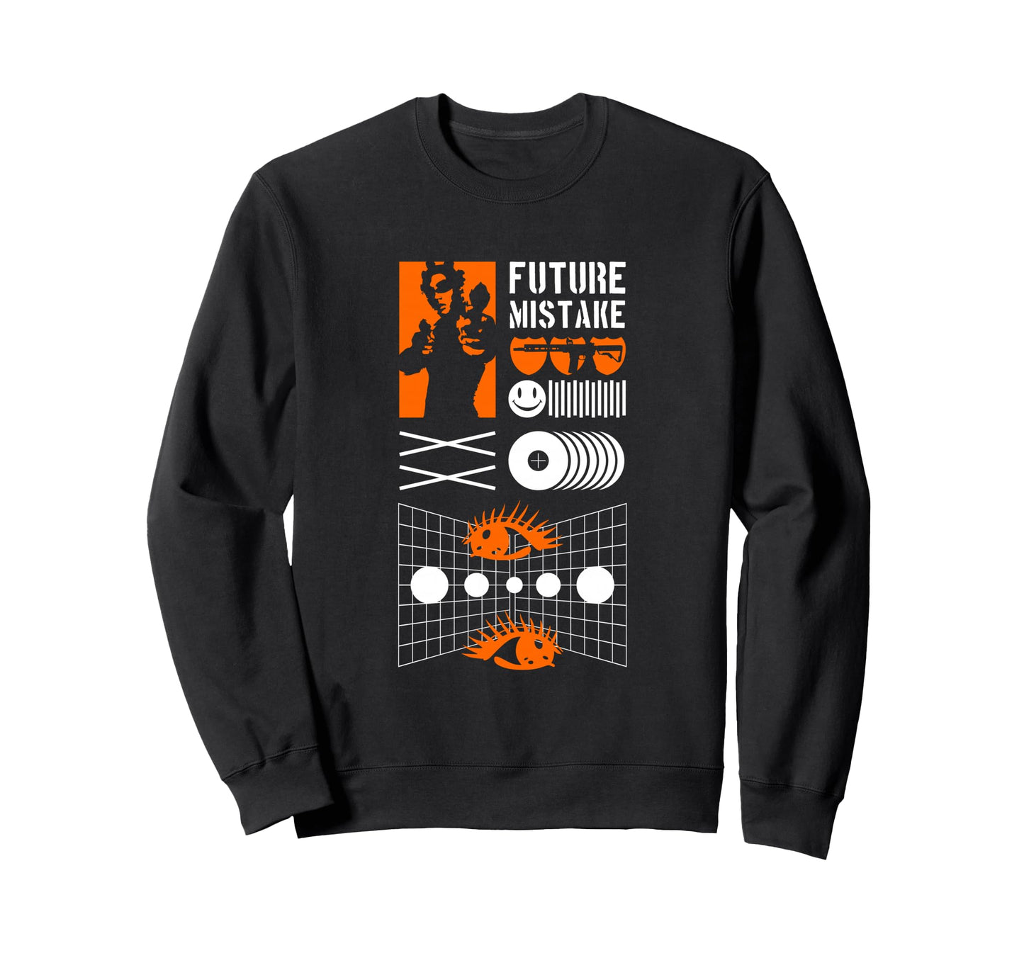 Future Mistake Aesthetic Edgy Sweatshirt - Minimalist Print Men Women - T-Shirt, Sweatshirt, Hoodie