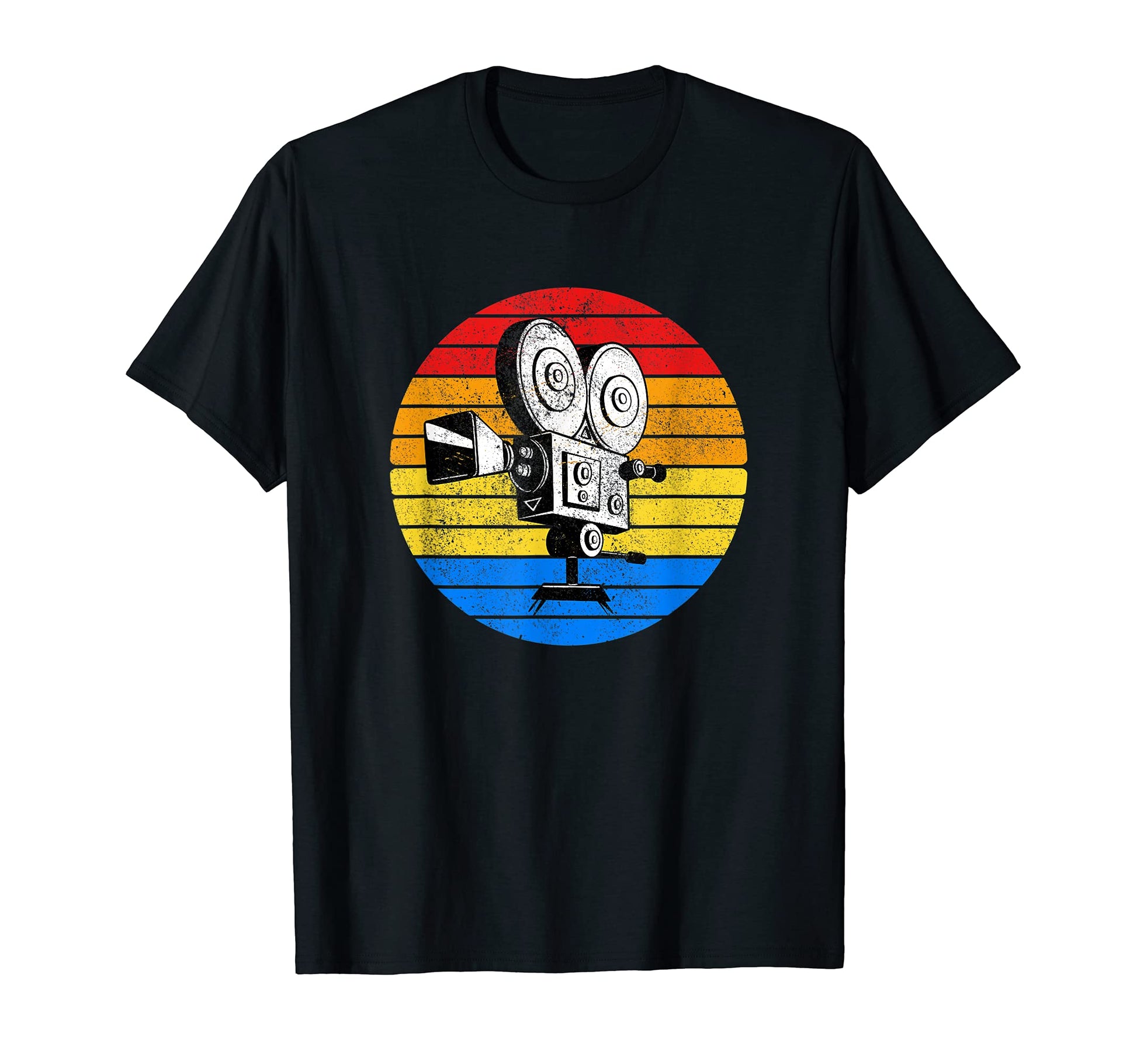 Film Camera 35Mm 70Mm Movie Director T-Shirt - Custom Art Print Men Women - T-Shirt, Sweatshirt, Hoodie