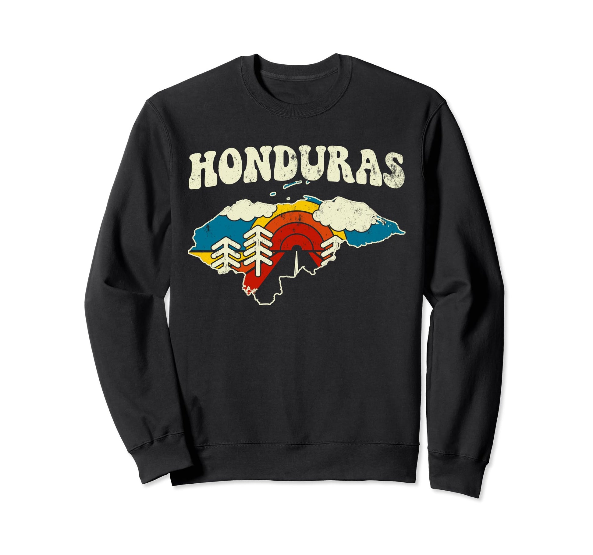 Honduras Hondurian Country Sweatshirt - Streetwear Style for Adults - T-Shirt, Sweatshirt, Hoodie