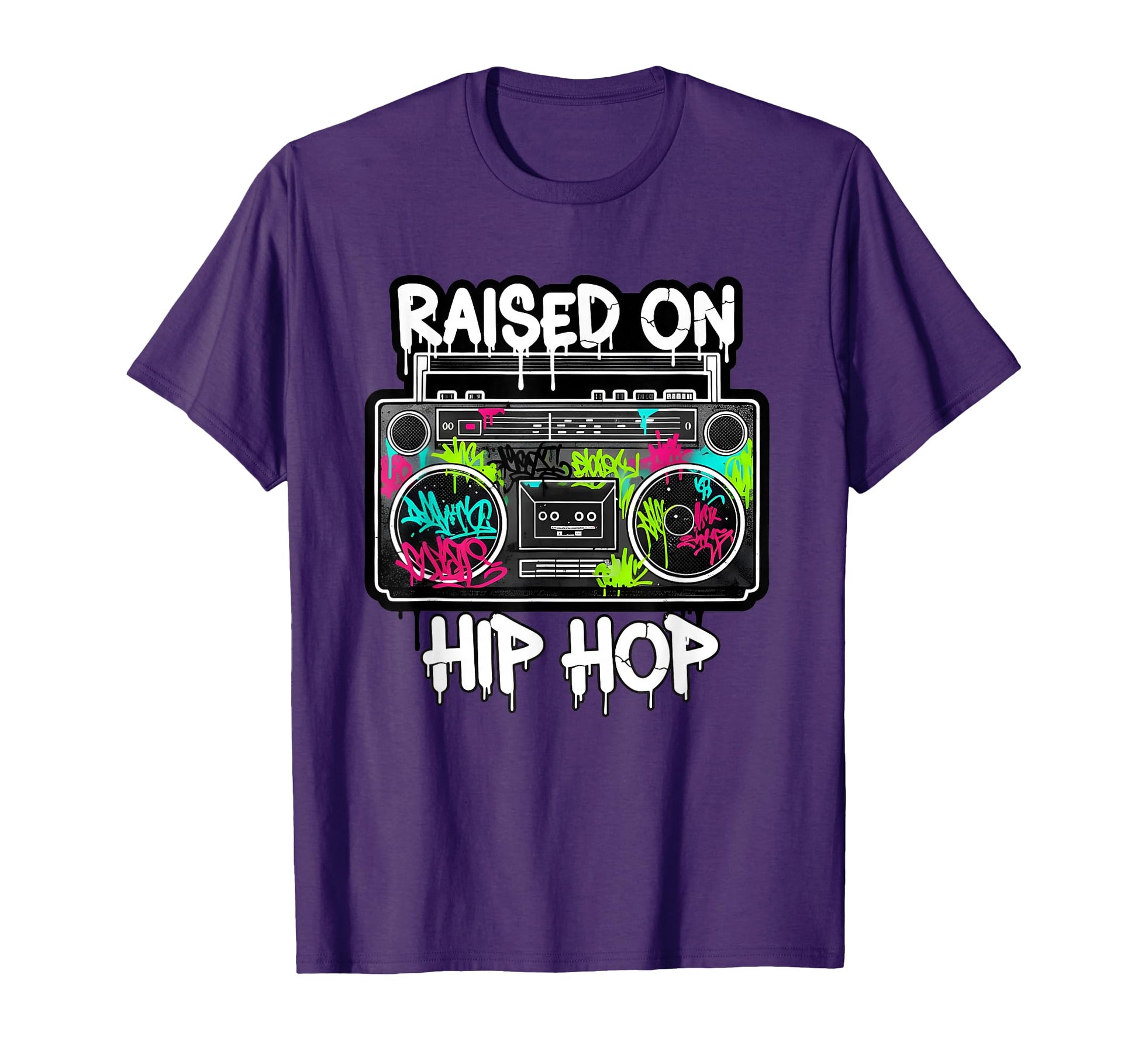Raised Old School Cassette Tape T-Shirt - Graphic Print for Adults - T-Shirt, Sweatshirt, Hoodie