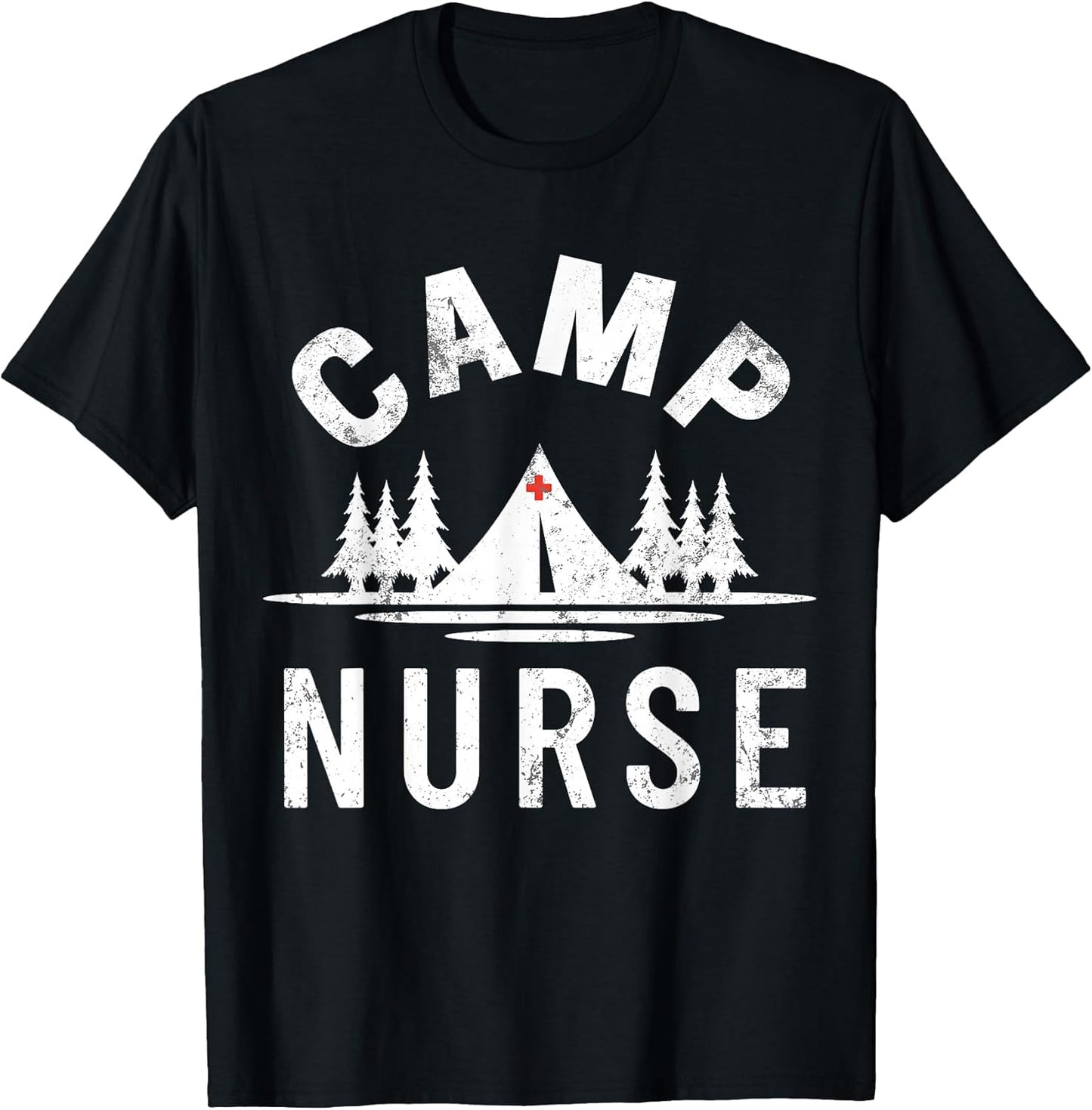 Vintage CAMP NURSE Outdoor Summer Camping - Adult & Kids T-Shirts, Sweatshirts & Hoodies apparel design preview 1