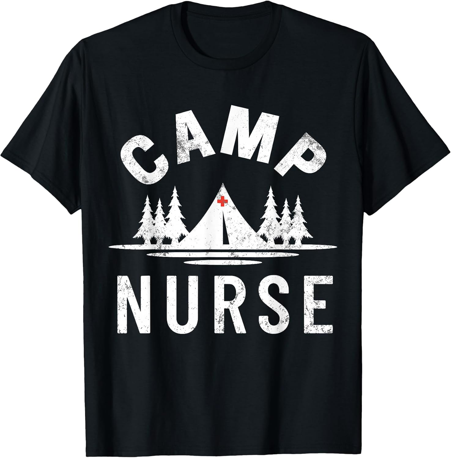 Vintage CAMP NURSE Outdoor Summer Camping - Adult & Kids T-Shirts, Sweatshirts & Hoodies apparel design preview 1