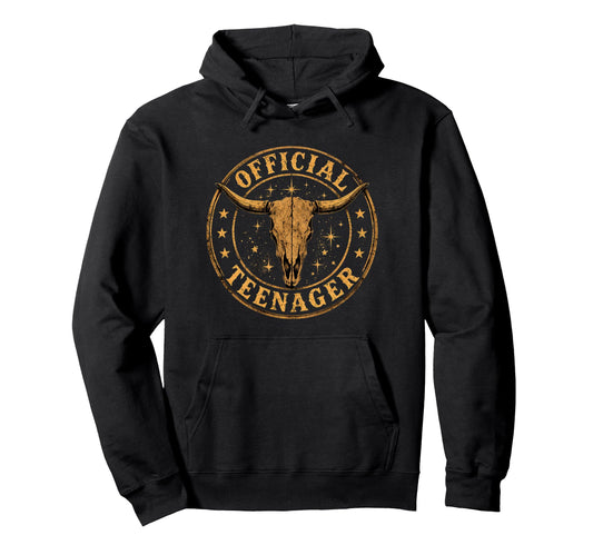 13Th Birthday Decorations Cowboy 13 Hoodie - Aesthetic Graphic Men Women - T-Shirt, Sweatshirt, Hoodie