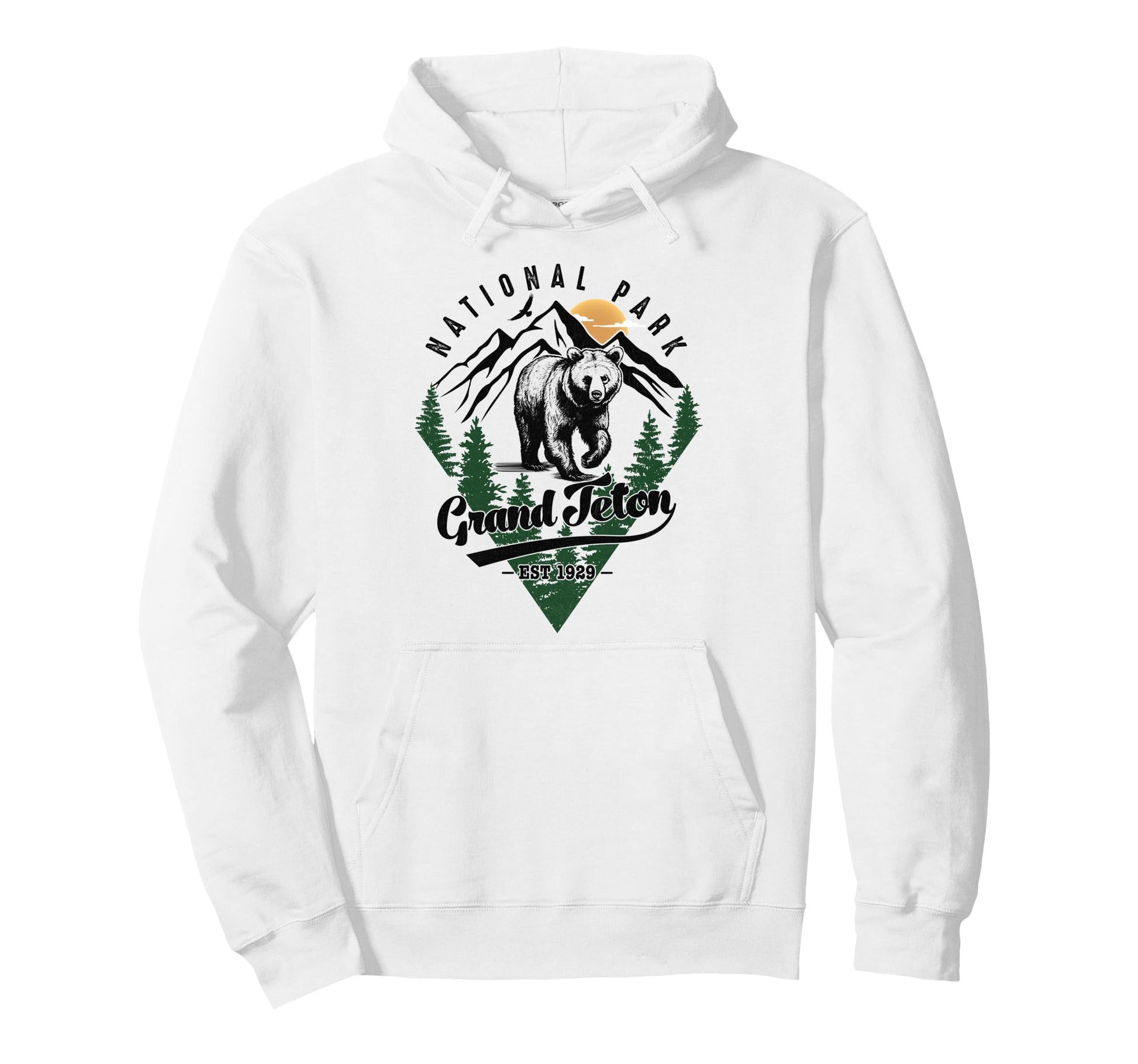 Funny Hiking Grand Teton National Hoodie - Fun Novelty Design Men Women - T-Shirt, Sweatshirt, Hoodie