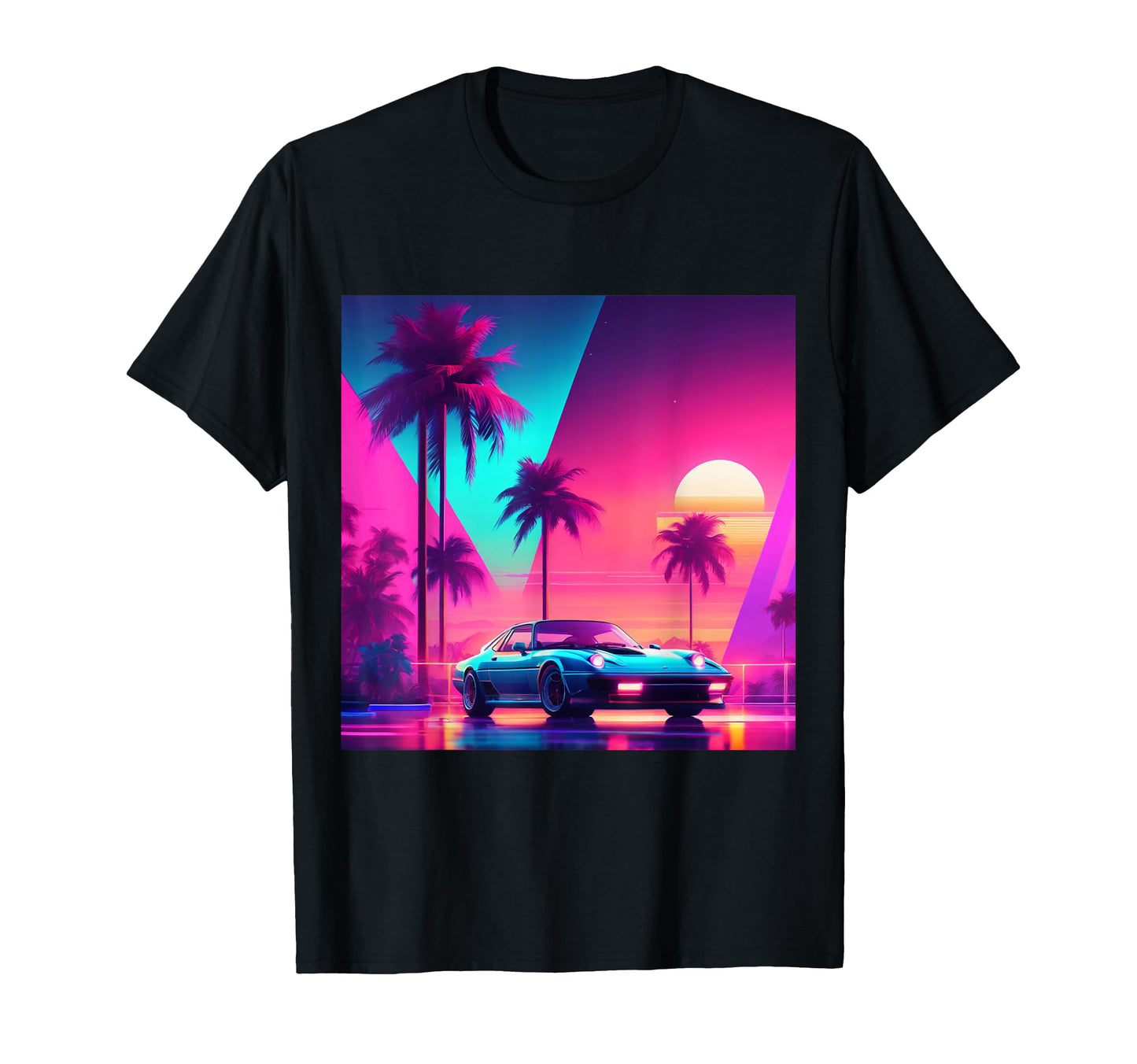 Synthwave Retrowave Aesthetic Jdm T-Shirt - Streetwear Style for Adults - T-Shirt, Sweatshirt, Hoodie
