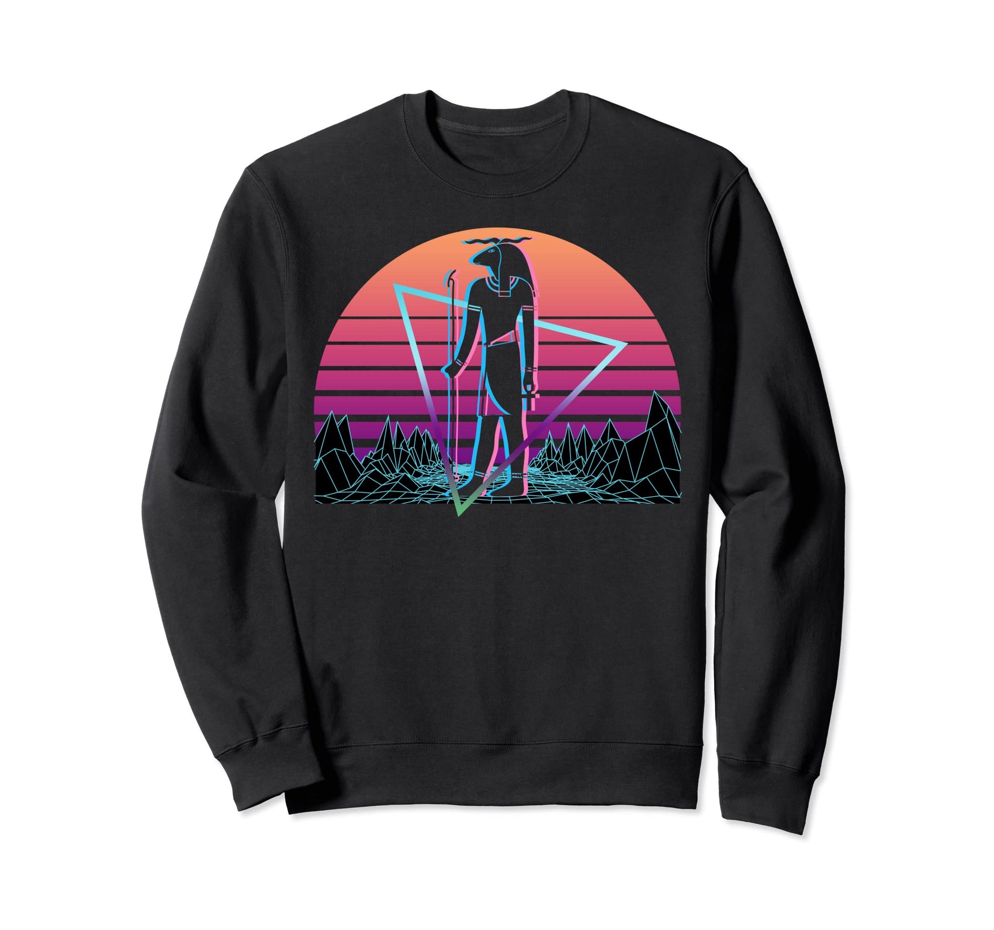 Khnum Egyptian God Ancient Egypt Sweatshirt - Trendy Graphic Men Women - T-Shirt, Sweatshirt, Hoodie