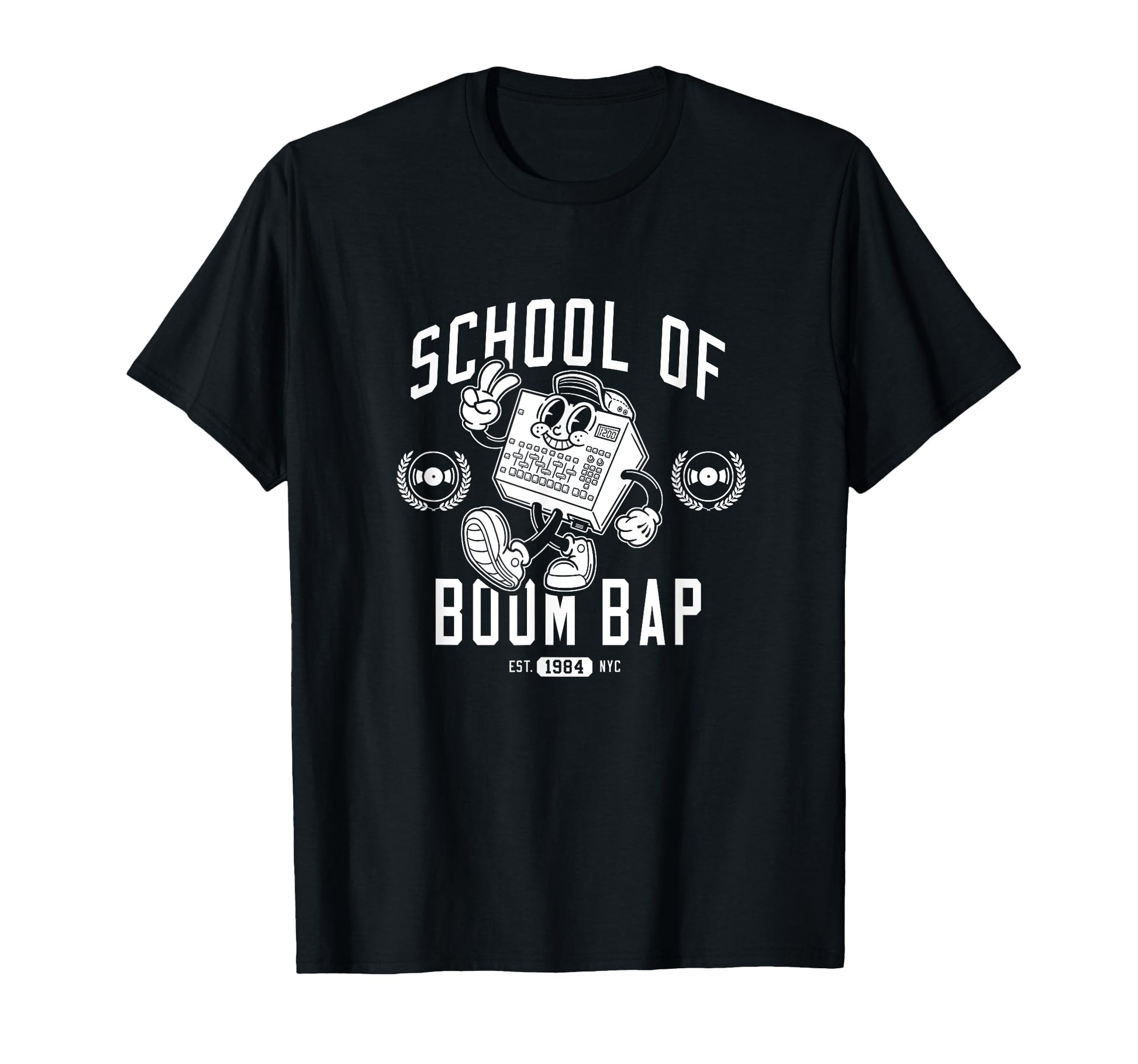 Drum Machine Character T-Shirt - Streetwear Style Men Women - T-Shirt, Sweatshirt, Hoodie