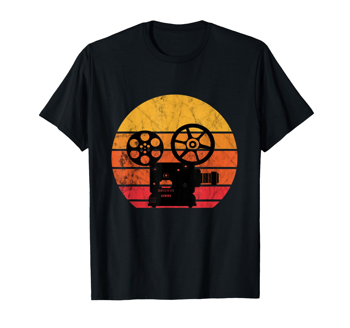 Filmmaker Camera Lover Sunset Film T-Shirt - Casual Everyday Wear Unisex - T-Shirt, Sweatshirt, Hoodie