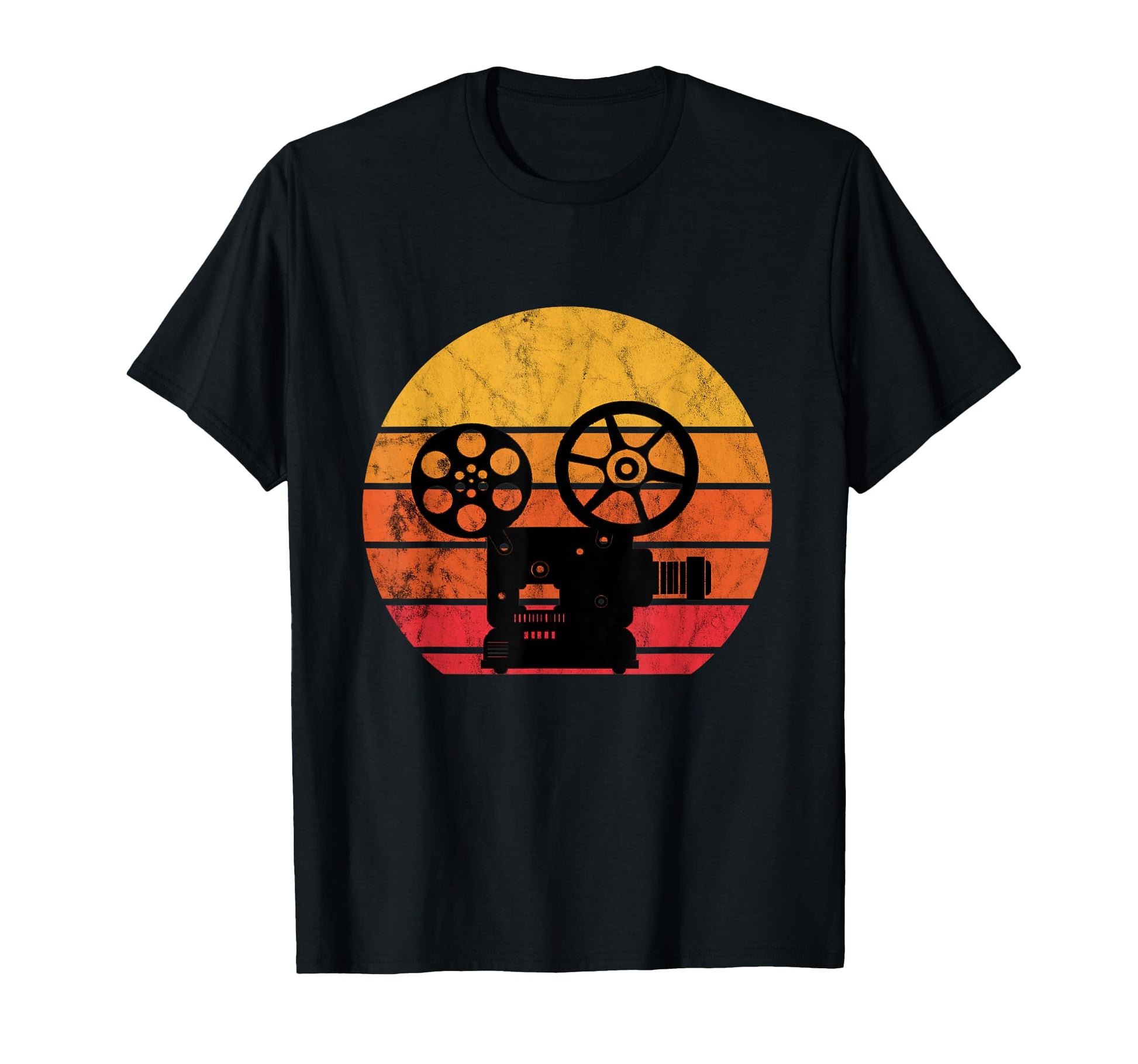 Filmmaker Camera Lover Sunset Film T-Shirt - Casual Everyday Wear Unisex - T-Shirt, Sweatshirt, Hoodie