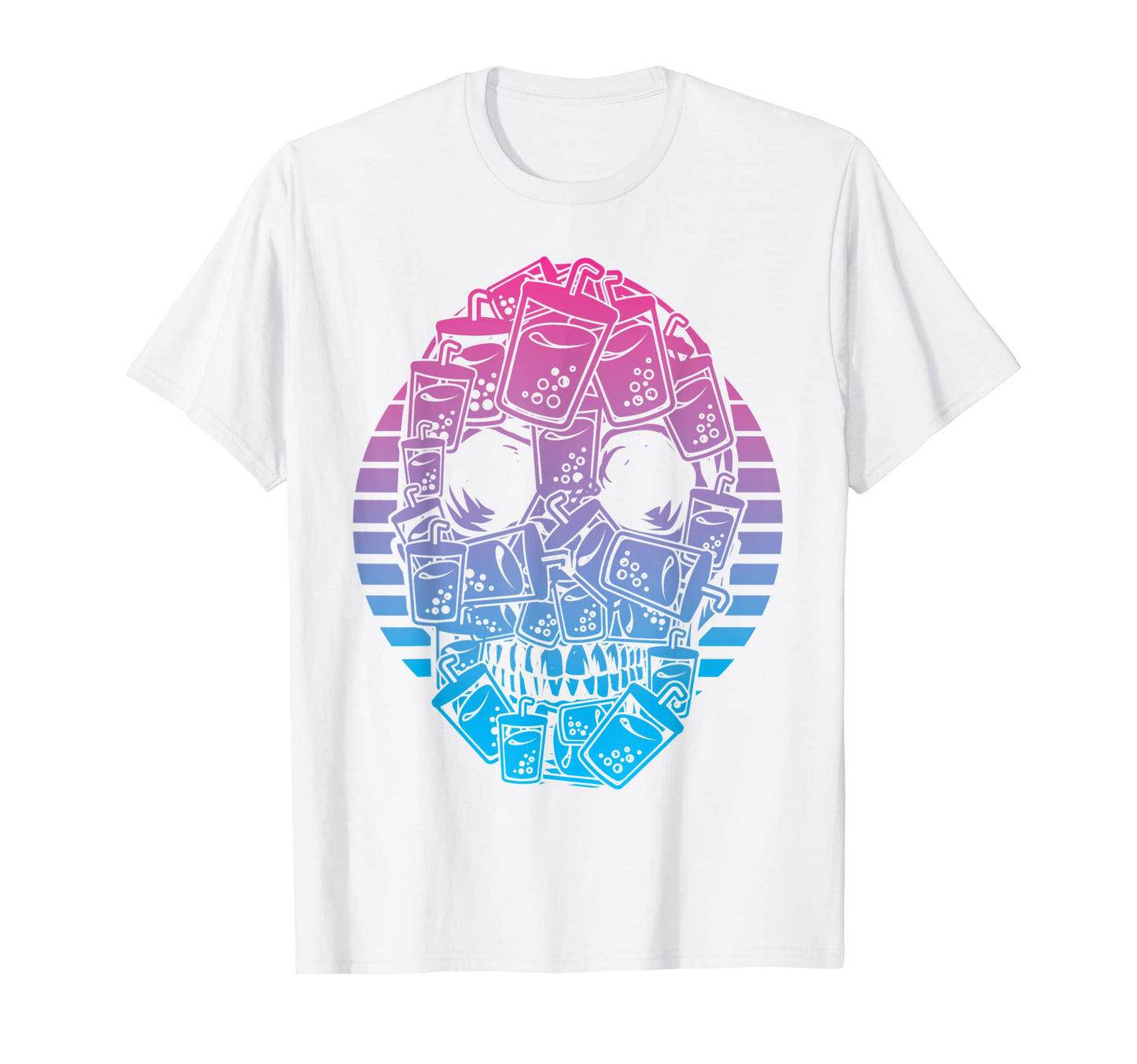 Bubble Tea Vaporwave Aesthetic T-Shirt - Streetwear Style Men Women - T-Shirt, Sweatshirt, Hoodie