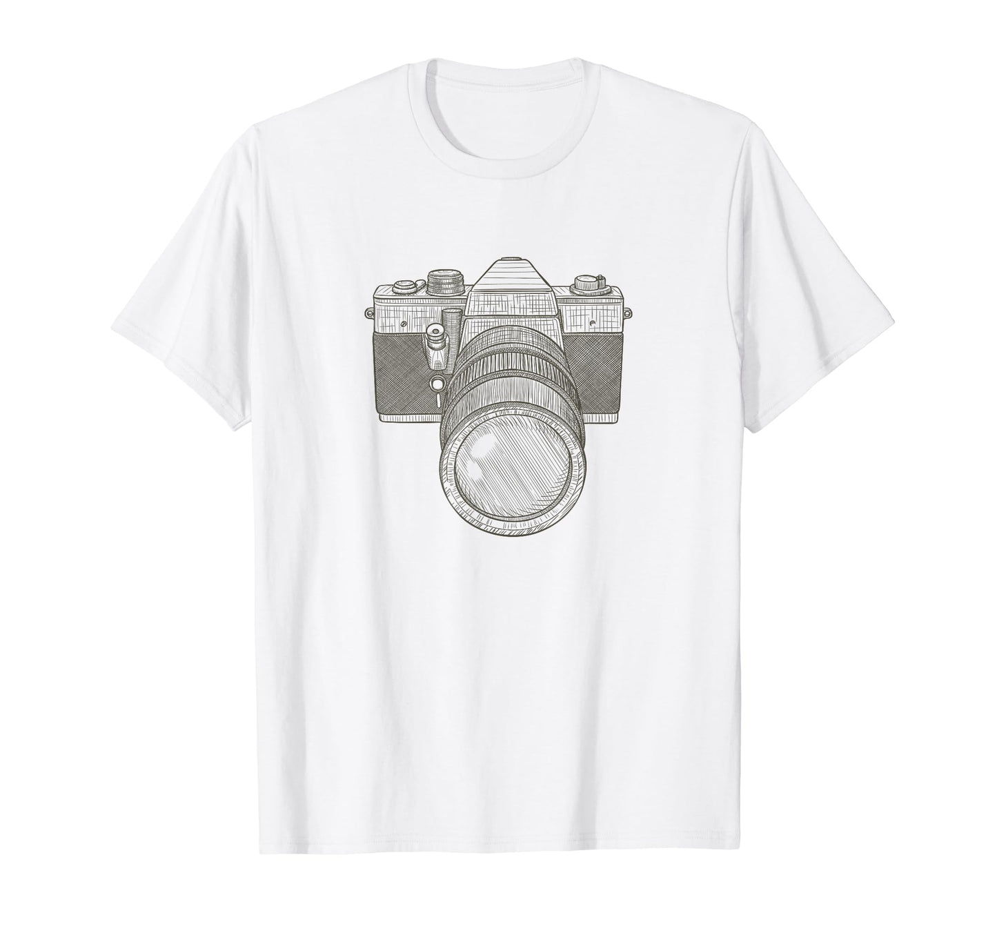Photographer Camera T-Shirt - Casual Everyday Wear Men Women - T-Shirt, Sweatshirt, Hoodie