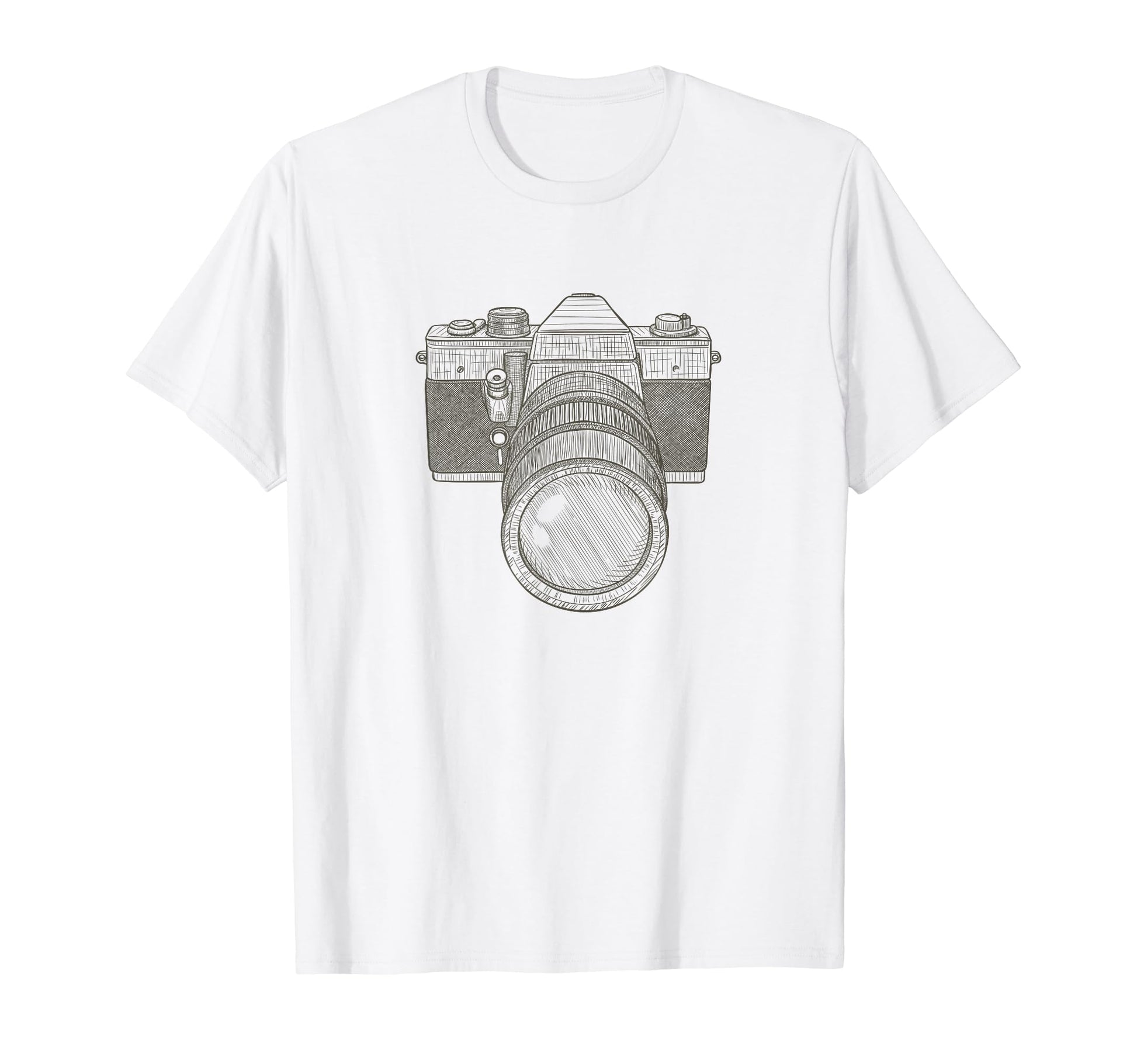 Photographer Camera T-Shirt - Casual Everyday Wear Men Women - T-Shirt, Sweatshirt, Hoodie